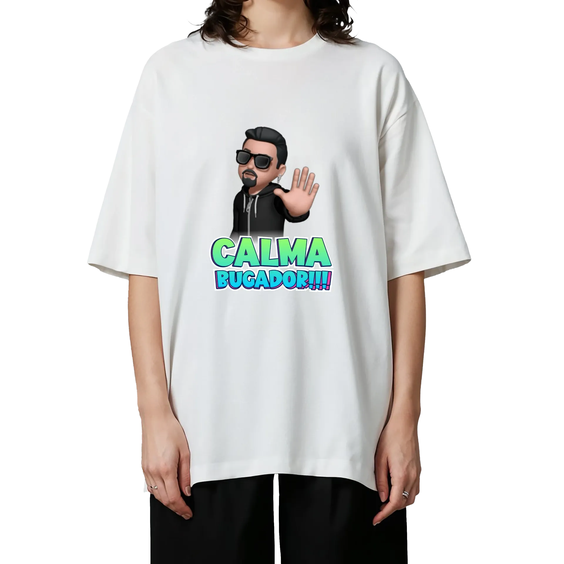Camiseta Oversized Bugador - Imagem 9