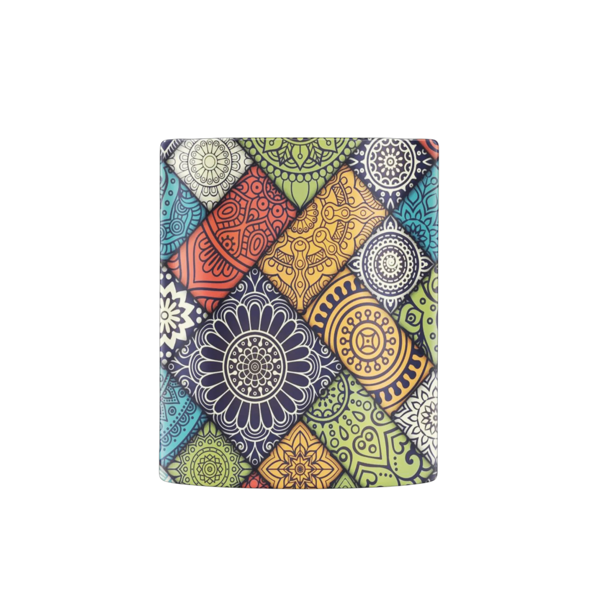 Caneca Estampa Mandala Colorida 325ml - Imagem 2