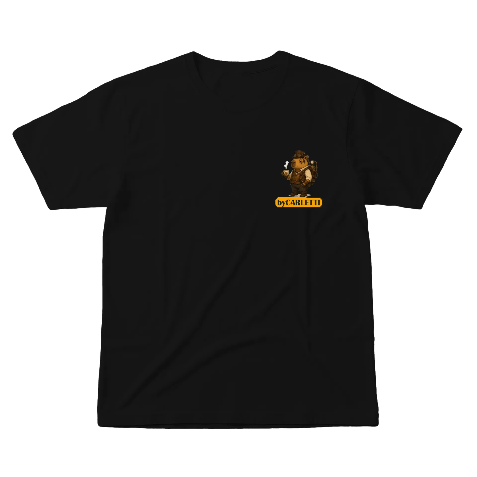 Camiseta Capi - SteamPunk de Capyverso - byCARLETTI — imagem 1 de 6