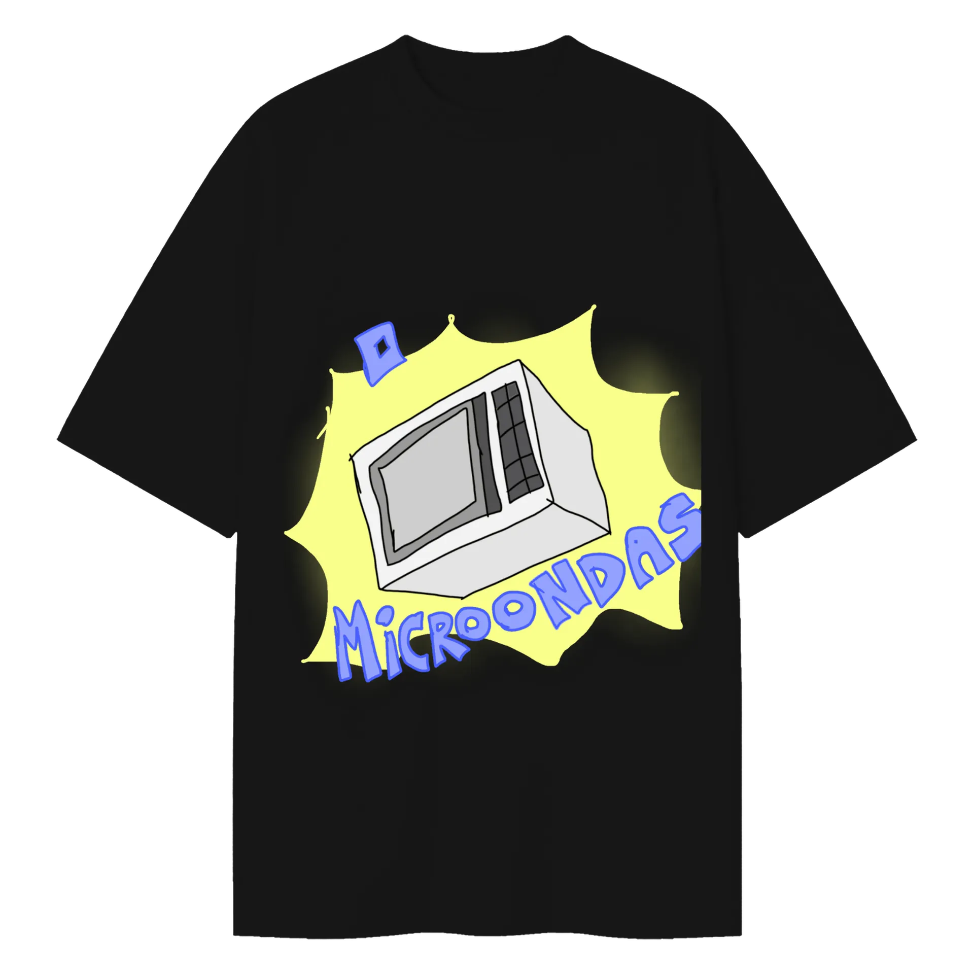 Camiseta "O MICROONDAS" de Nicole Productions Store — imagem 1 de 6