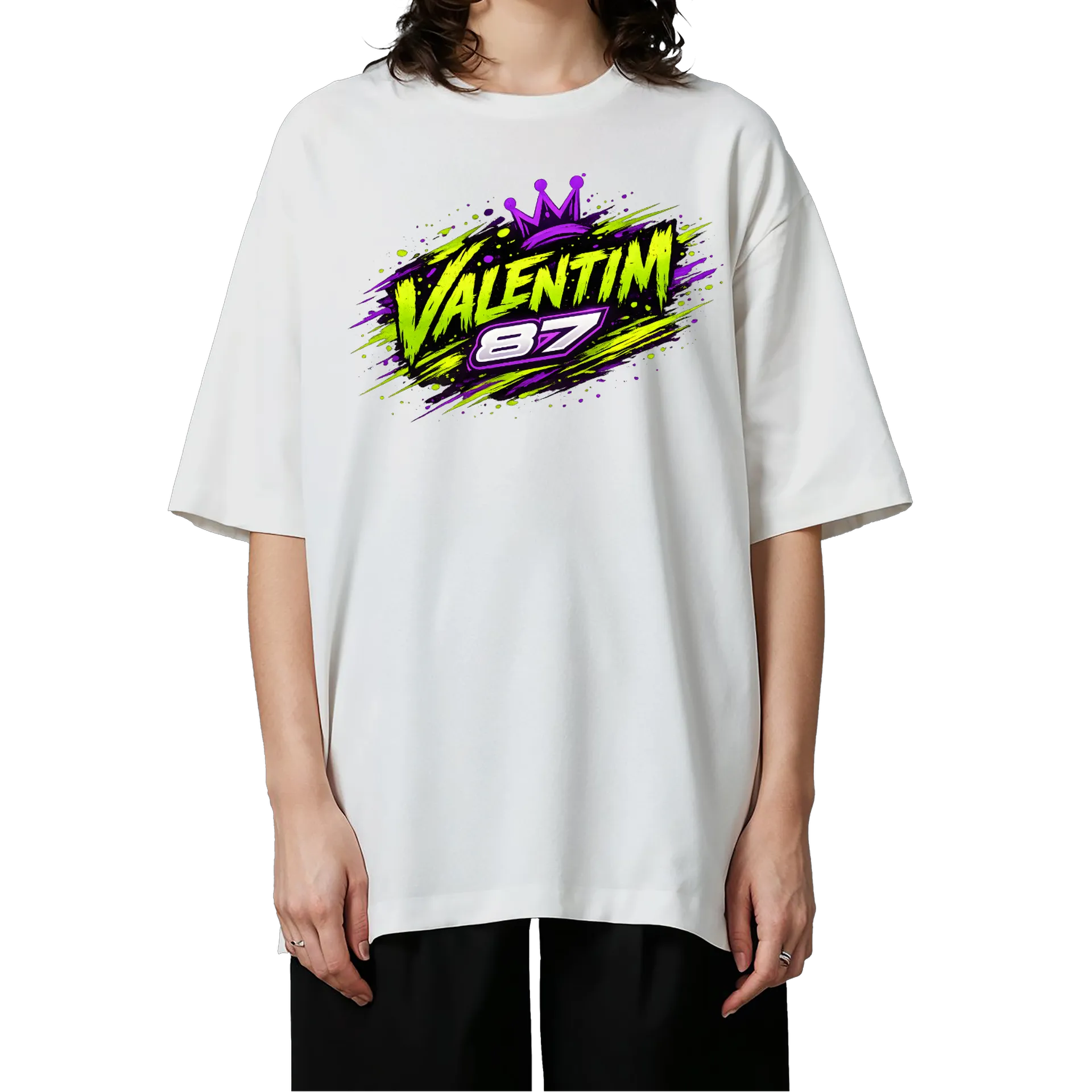 Camiseta Oversized Valentim87 - Imagem 3