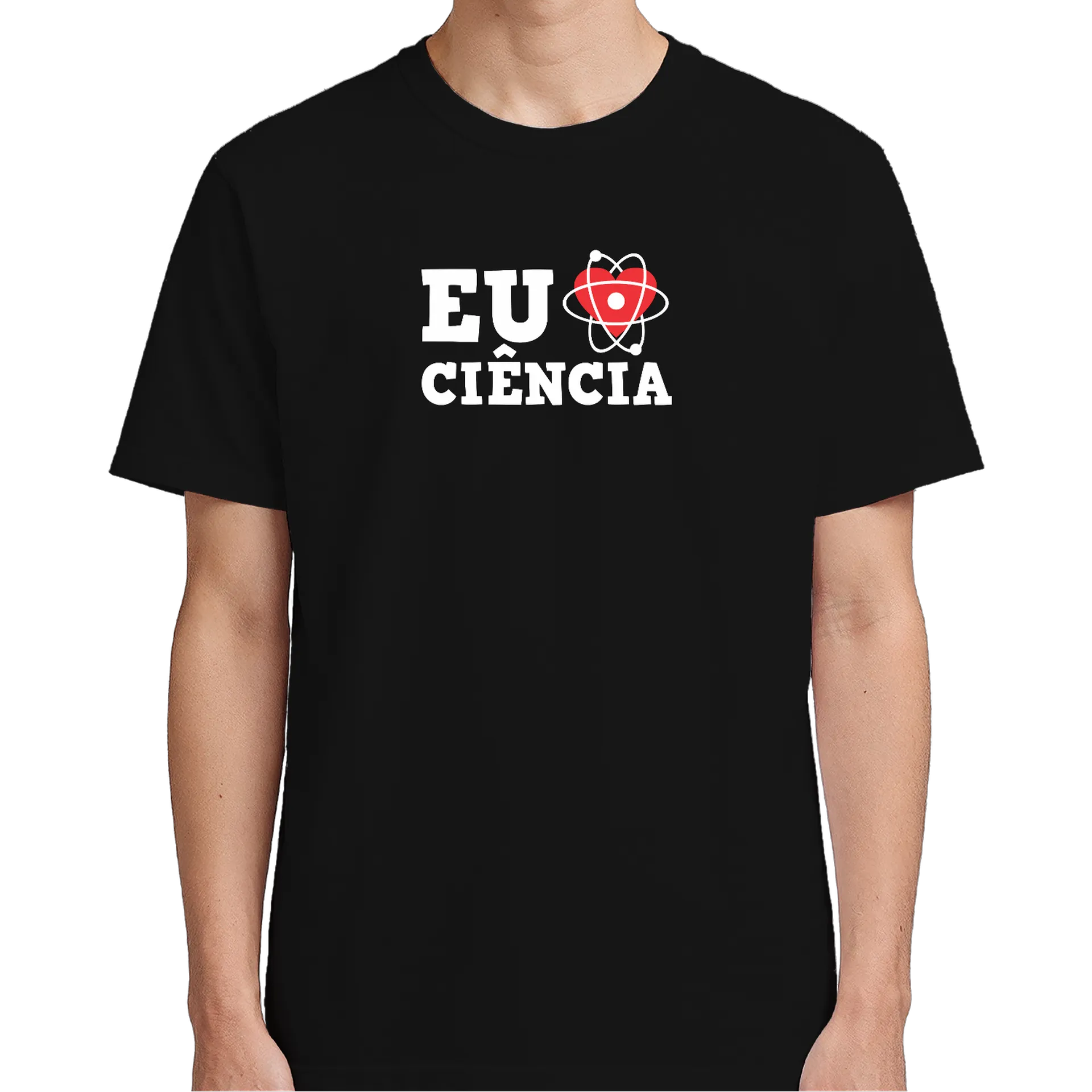 Camiseta Eu Amo Ciência 100% Algodão - Imagem 5