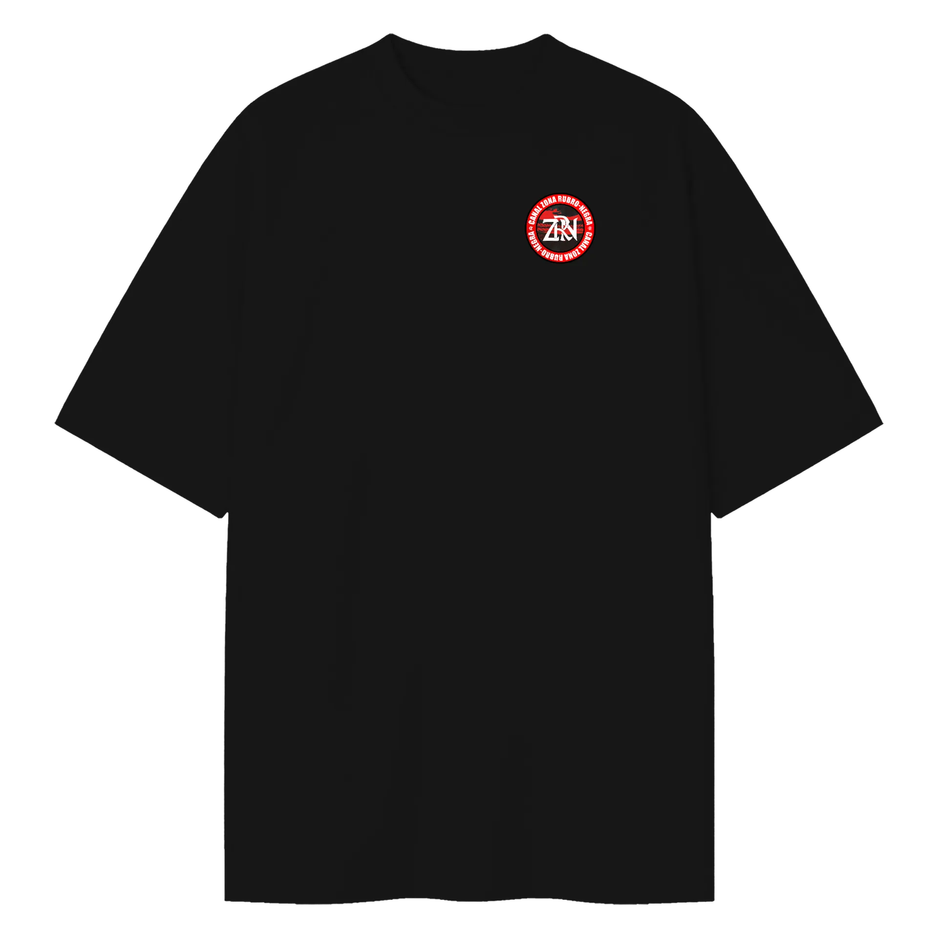 Camisa Isso é Zona Oversized de ZONA RUBRO NEGRA