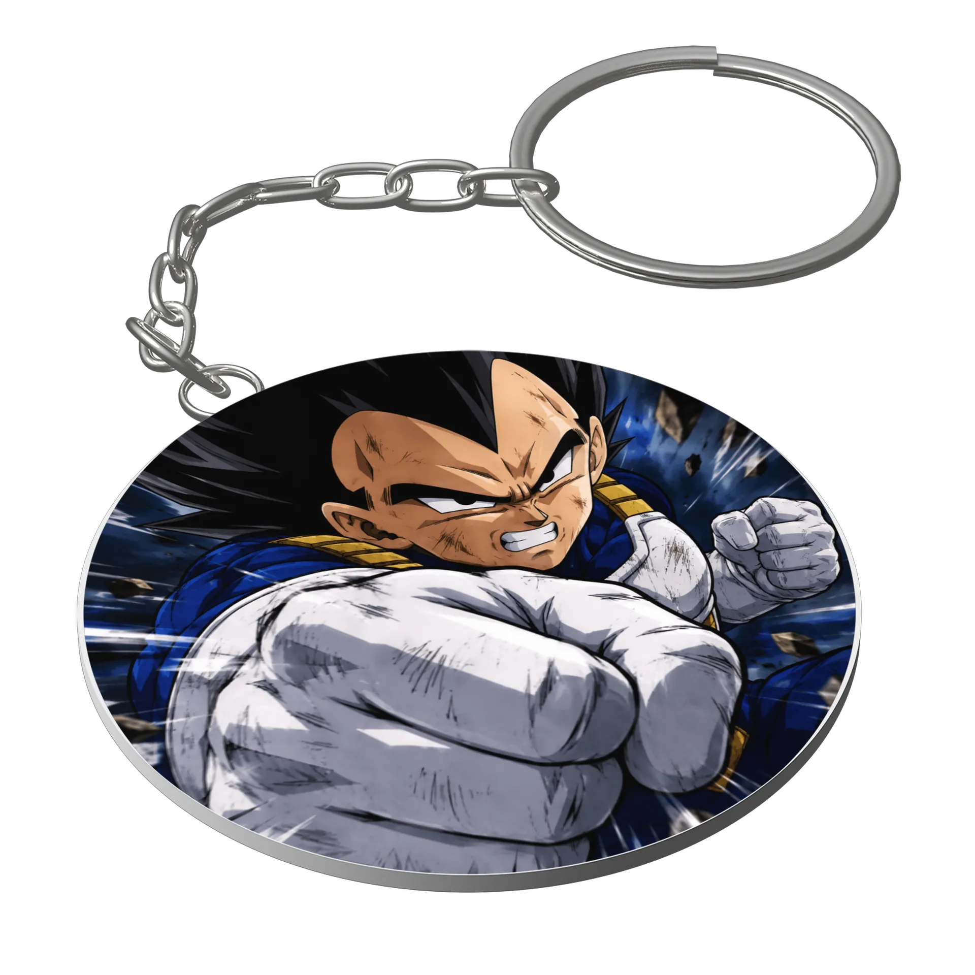 Chaveiro personalizado Vegeta de Mohawk Co. — imagem 1 de 3