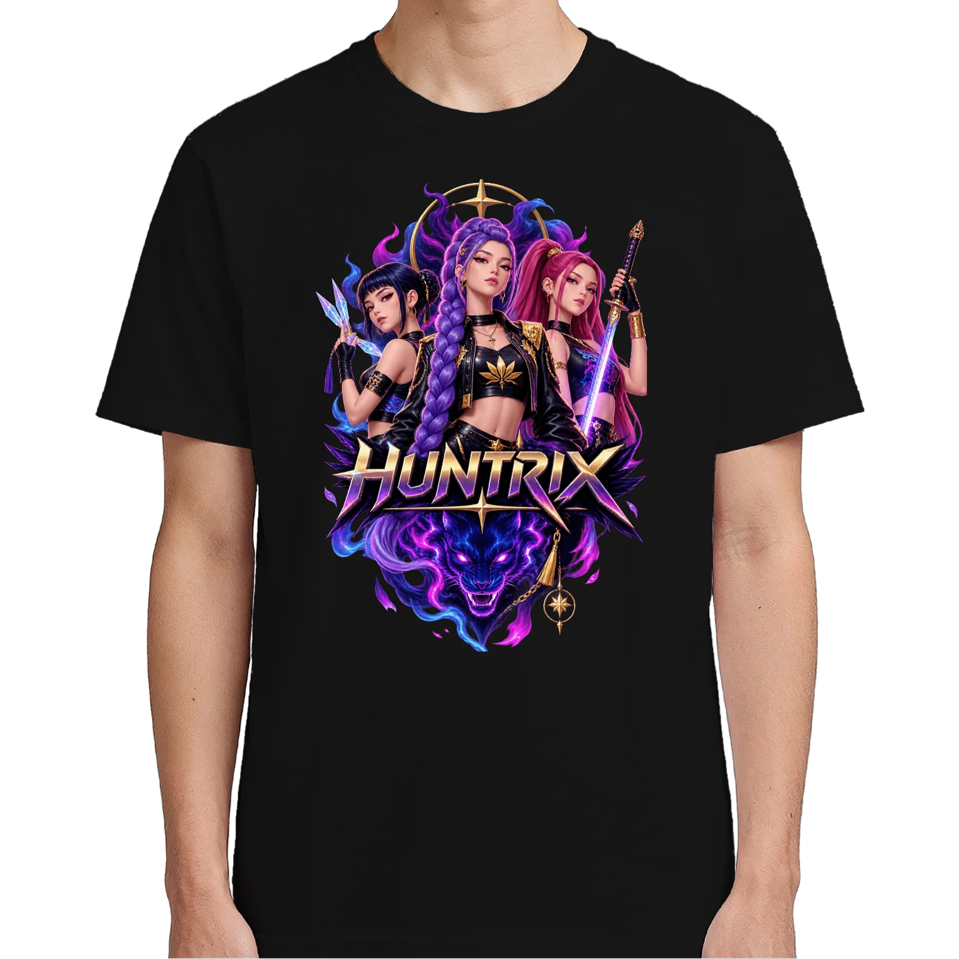 Camiseta Personalizada Guerreiras do Kpop de Essenza Art — imagem 4 de 6