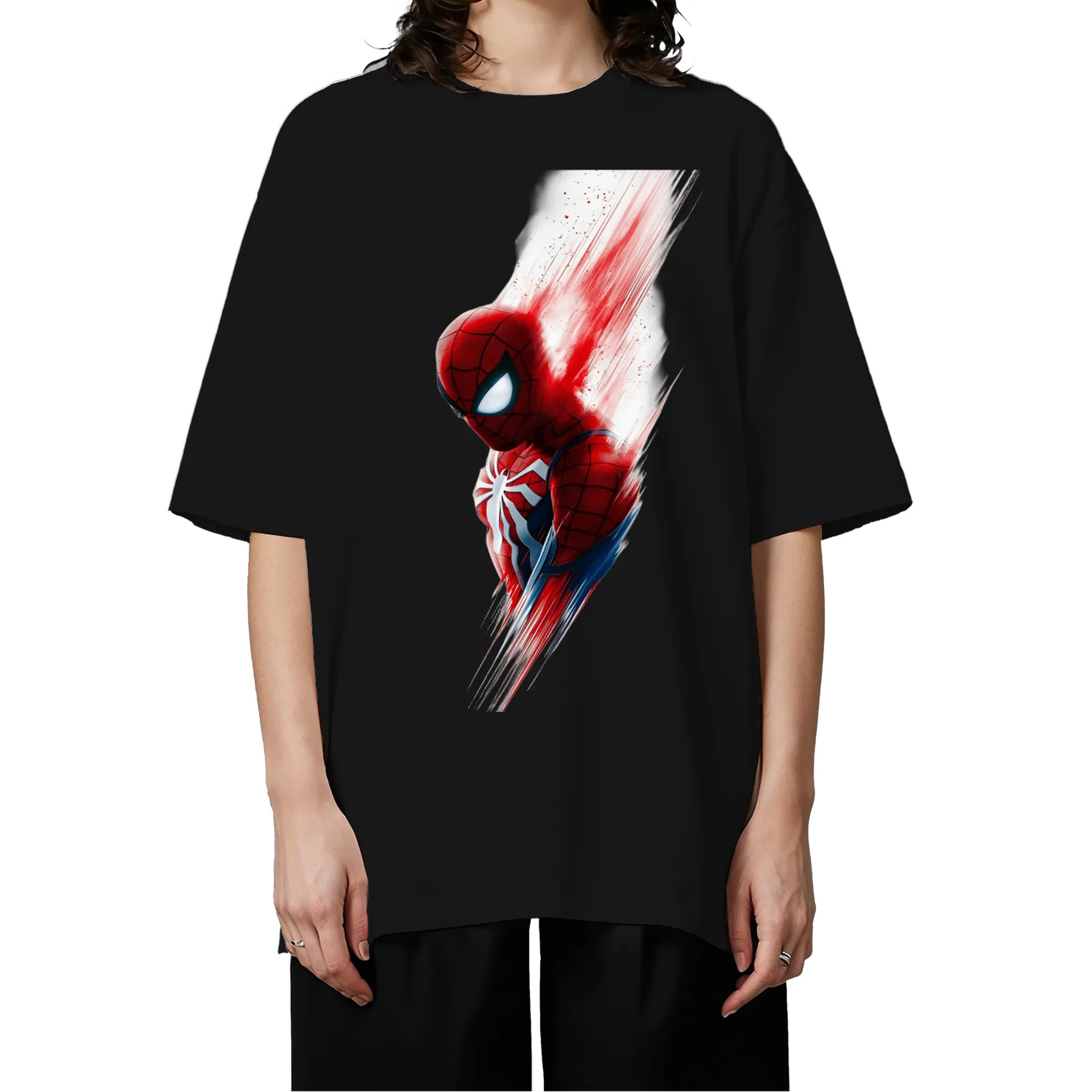 Camiseta Oversized Spider Man 100% Algodão - Imagem 3