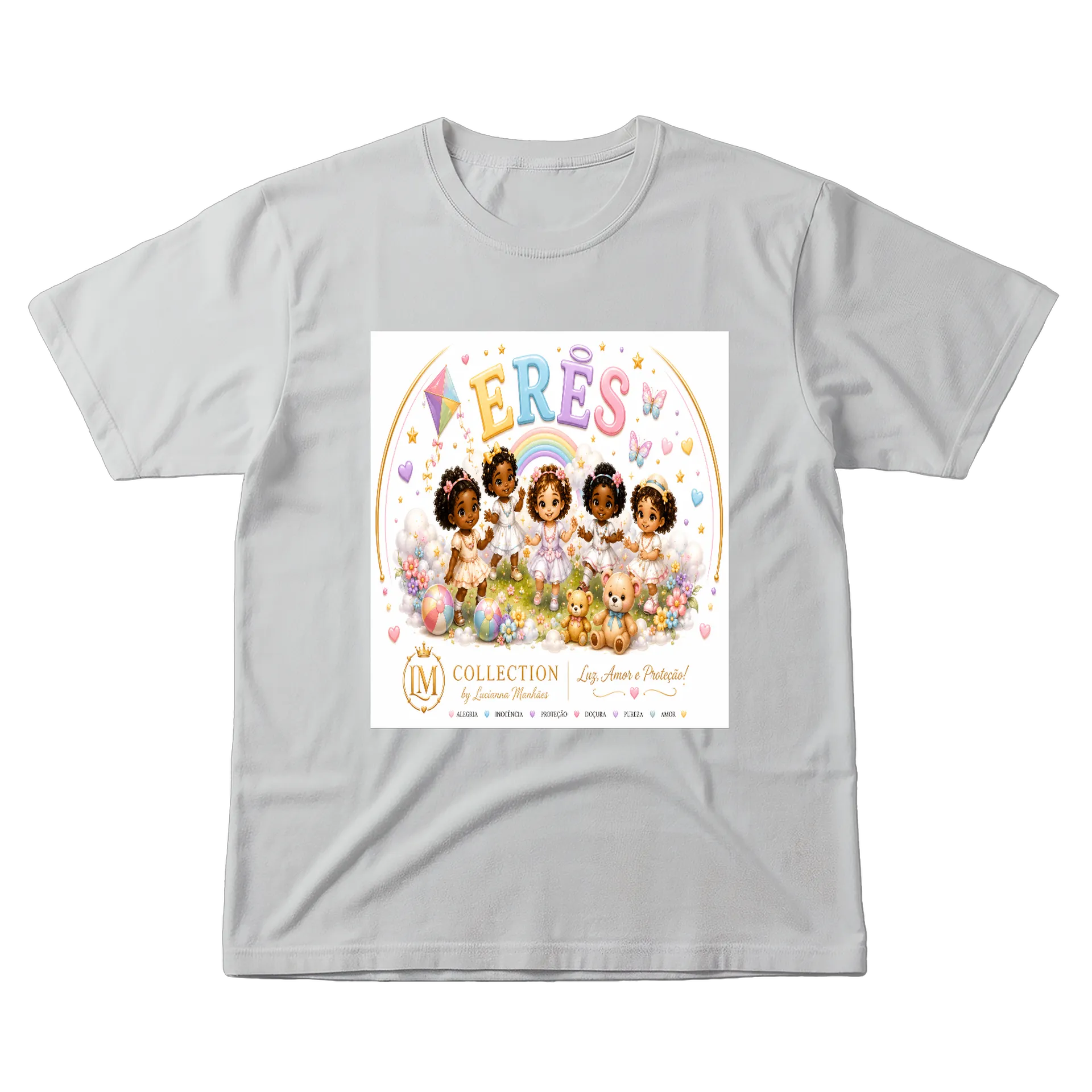 Camiseta Crianças Estampa IM Collection Algodão - Imagem 1