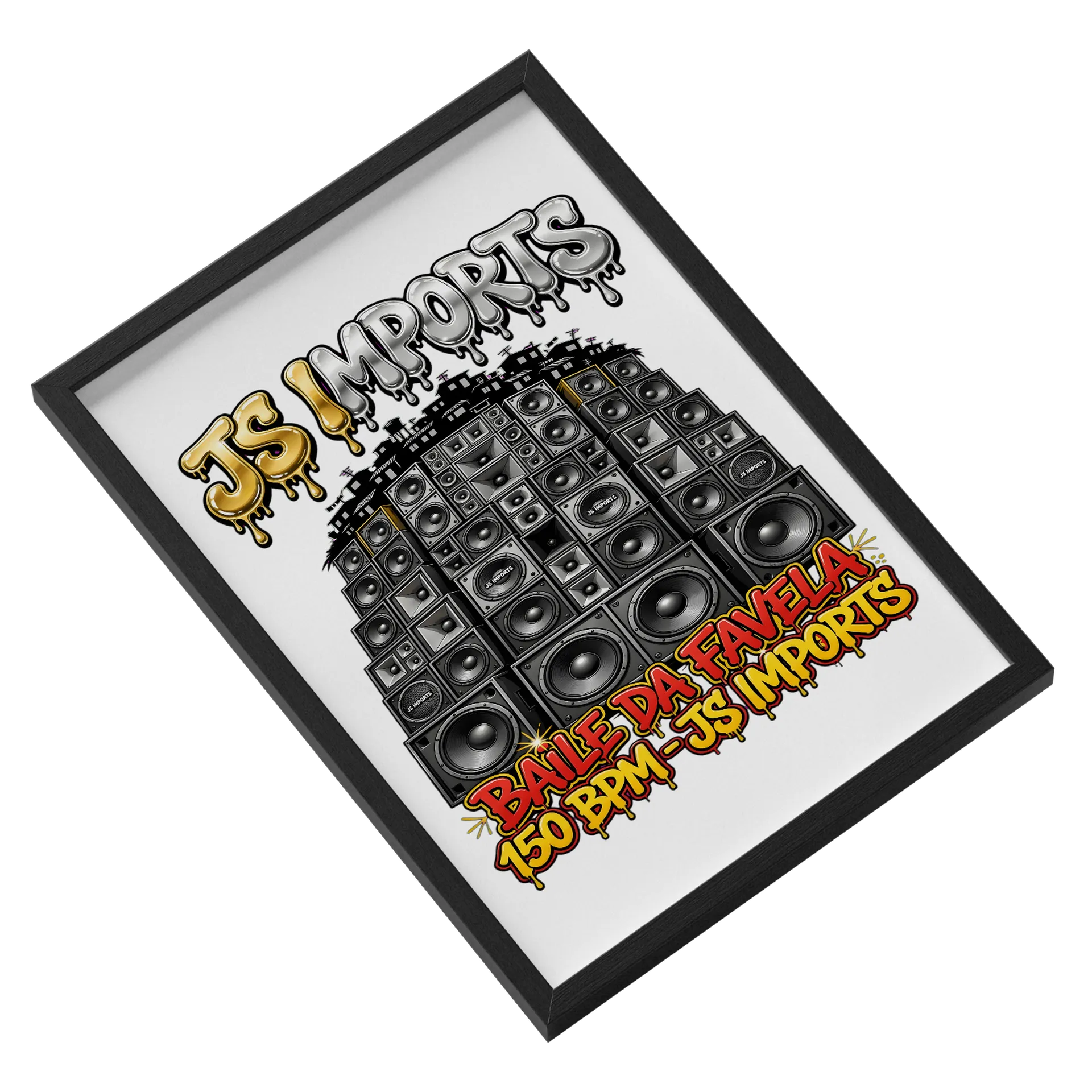 Quadro A3 personalizado Com Vidro - Imagem 2