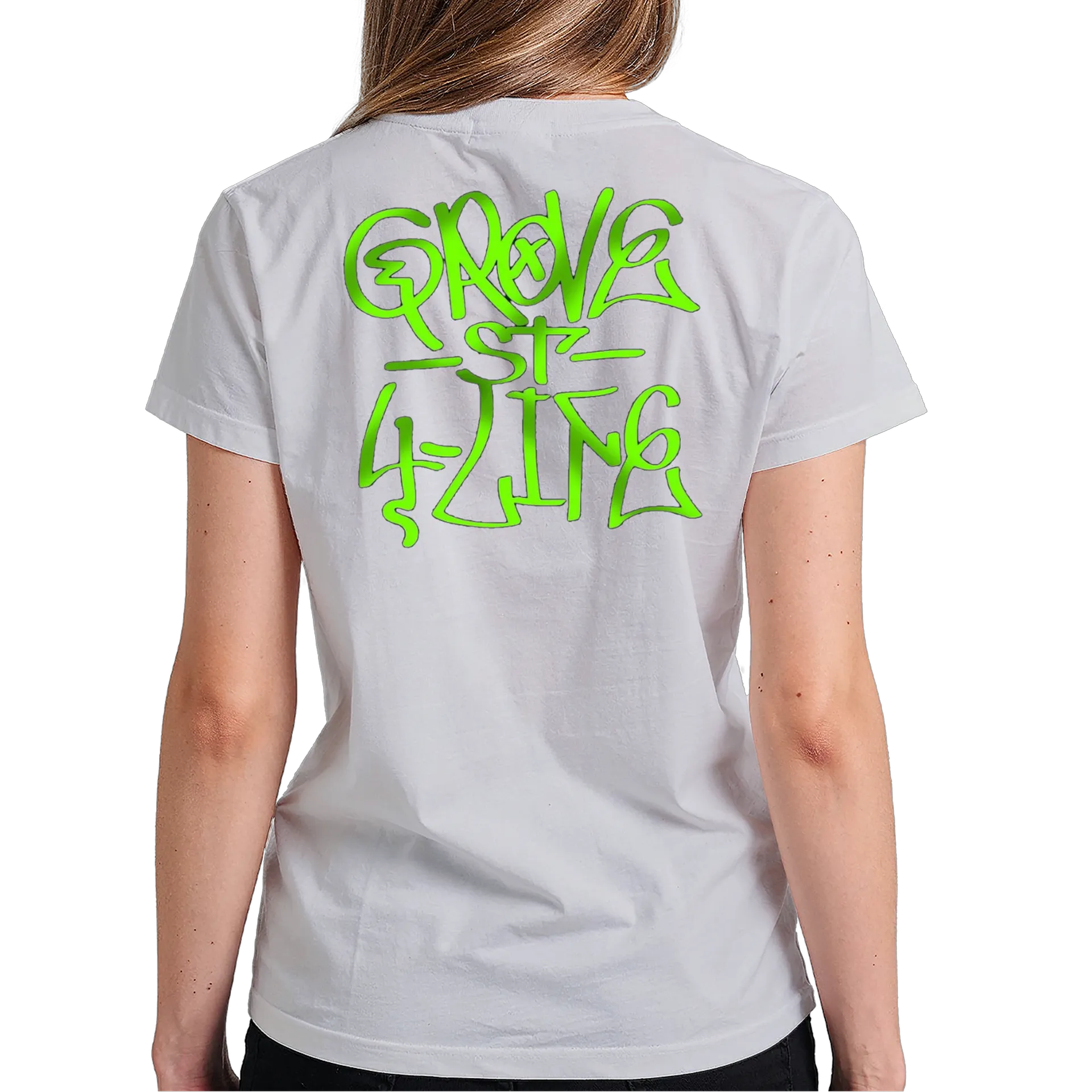 Camiseta Estampa Graffiti Grove Street 100% Algodão - Imagem 6