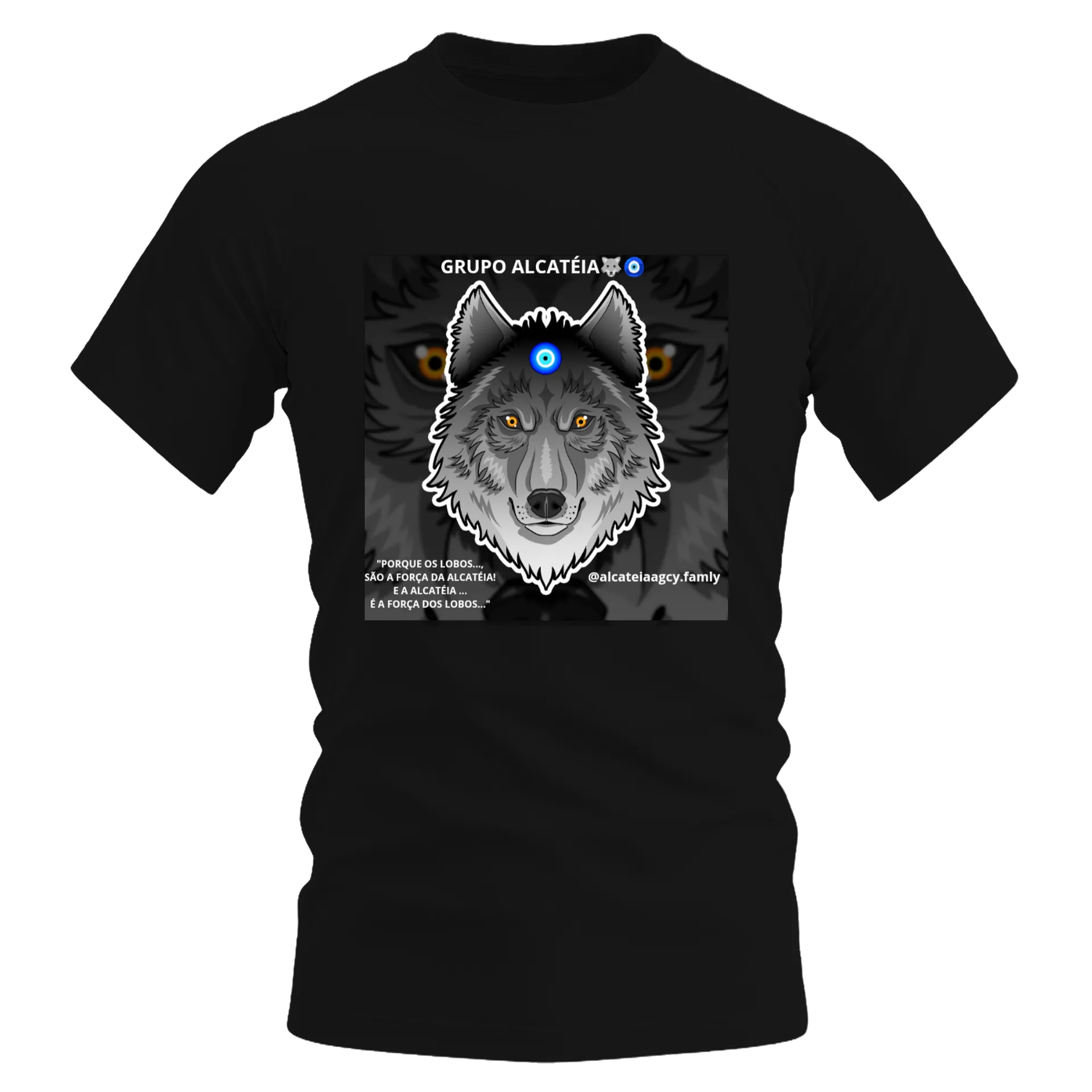 Camiseta DryFit GRUPO ALCATÉIA🐺🧿 /Vingador🐺🧿 - Imagem 1