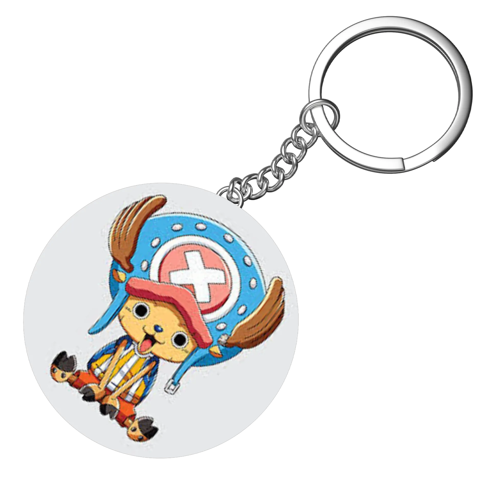Chaveiro MDF Personagem Anime Chopper 5x5cm - Imagem 4