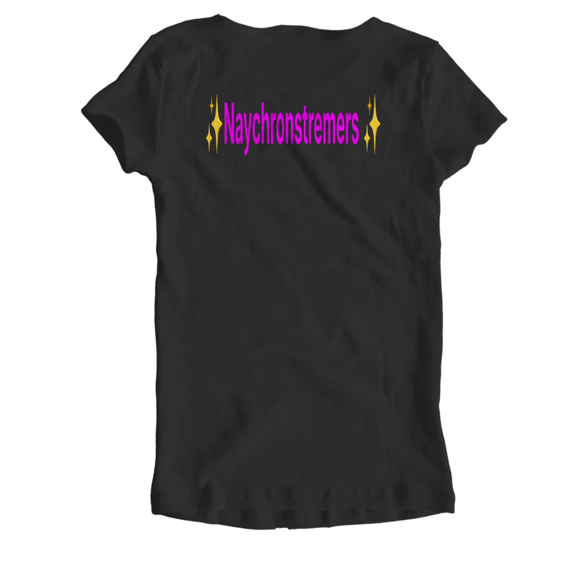 Camiseta Babylook Estampa Tipográfica Naychonstramers 100% - Imagem 2