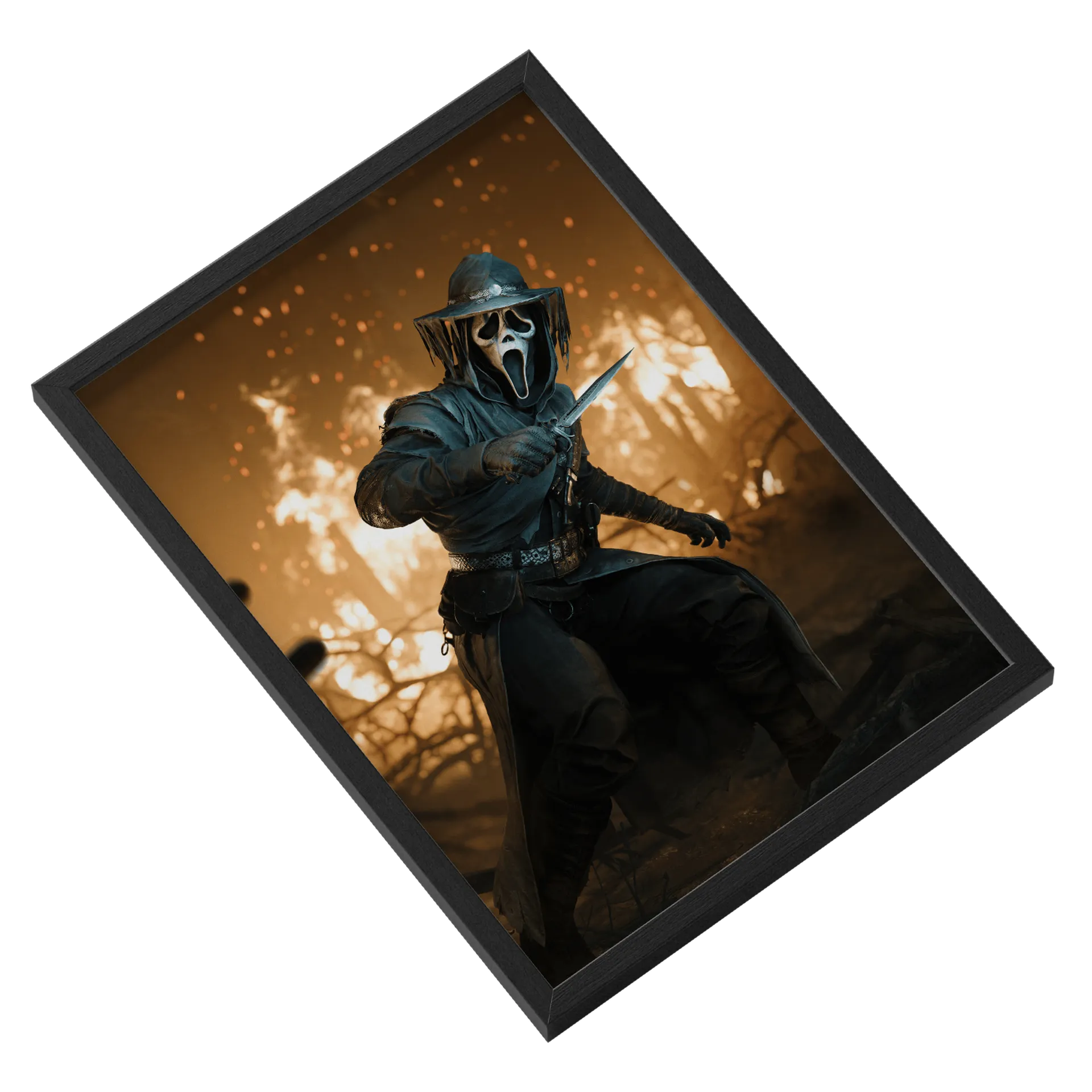 Quadro A3 Ghost Face de G4Master || Hunt Showdown