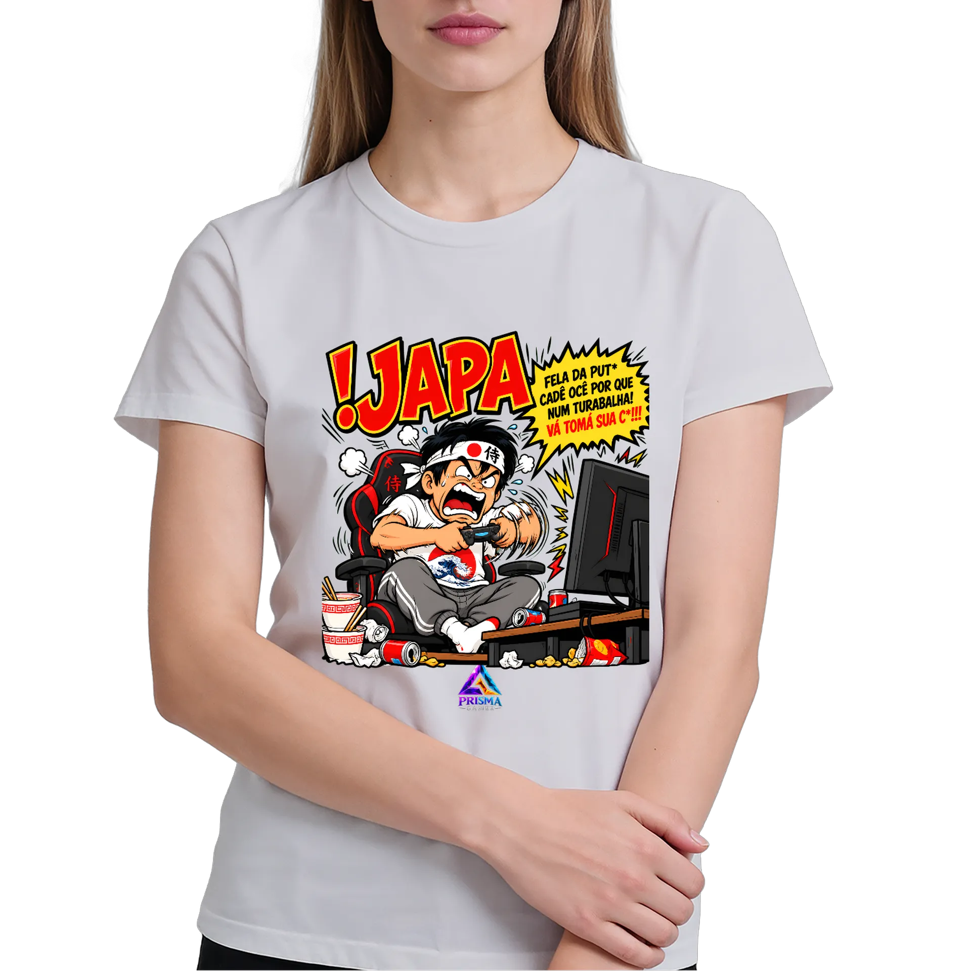 Camiseta personalizada de PRISMA GAMER — imagem 3 de 6