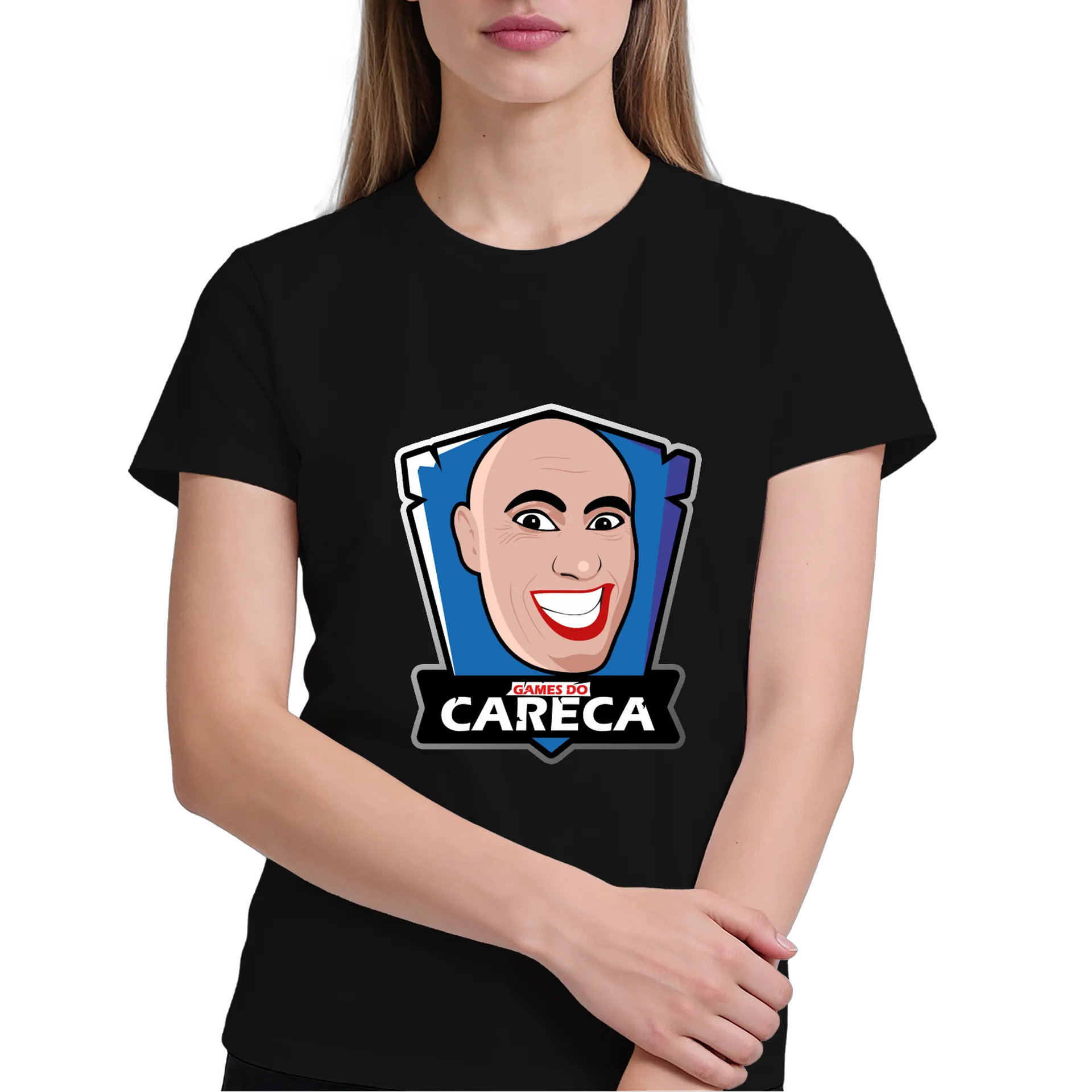 Camiseta personalizada de GamesdoCareca — imagem 3 de 6
