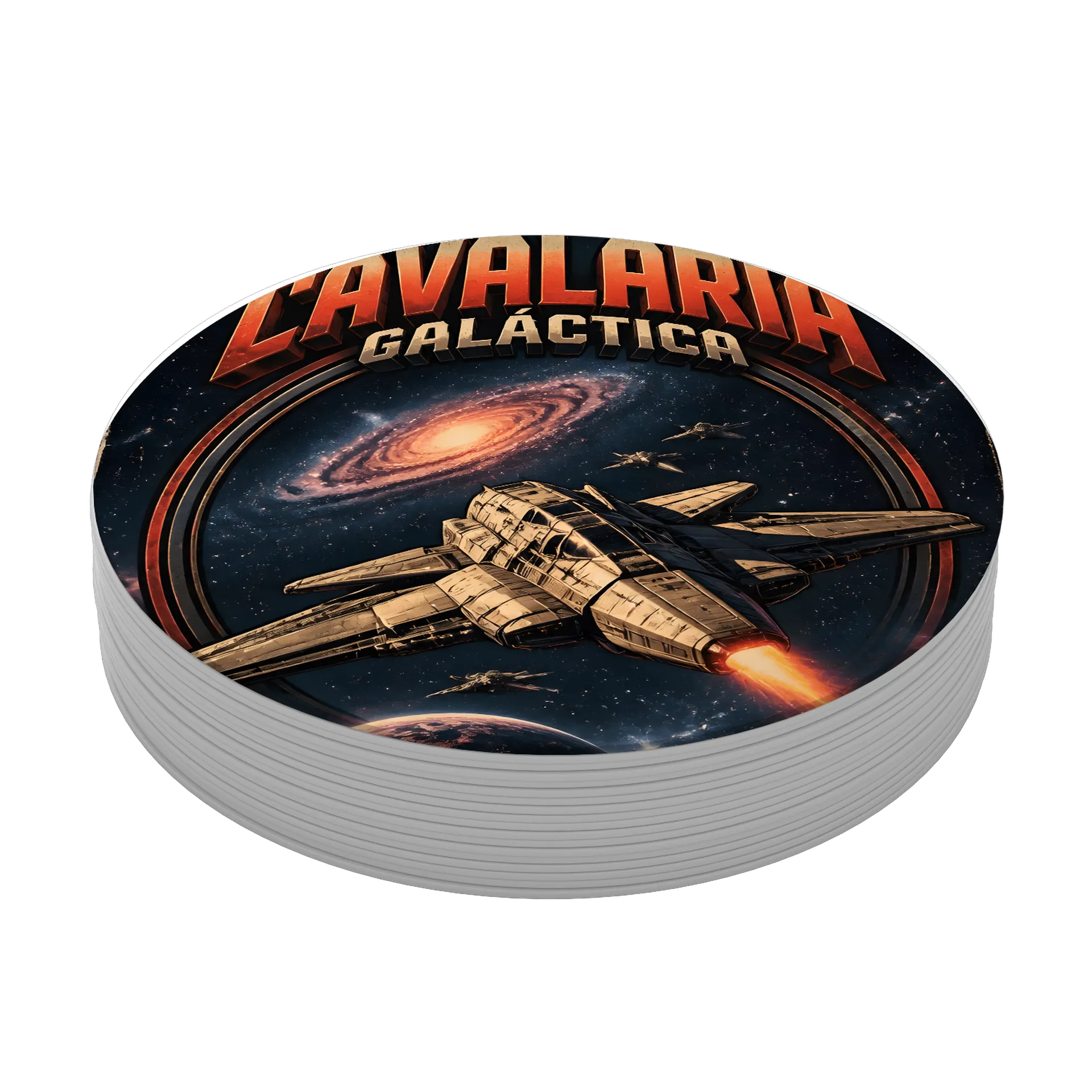 Porta-copos Cavalaria Galáctica_v1 - Imagem 3