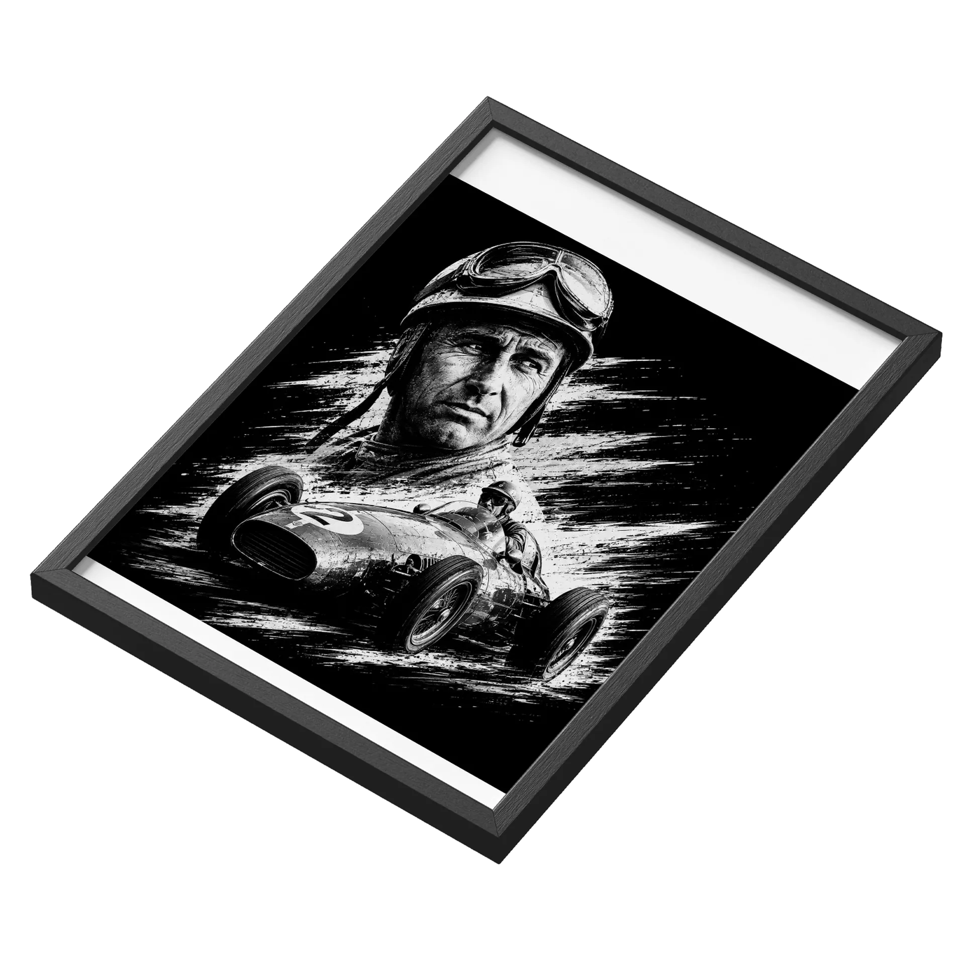 Poster Juan Manuel Fangio by Grid de Largada - Imagem 3