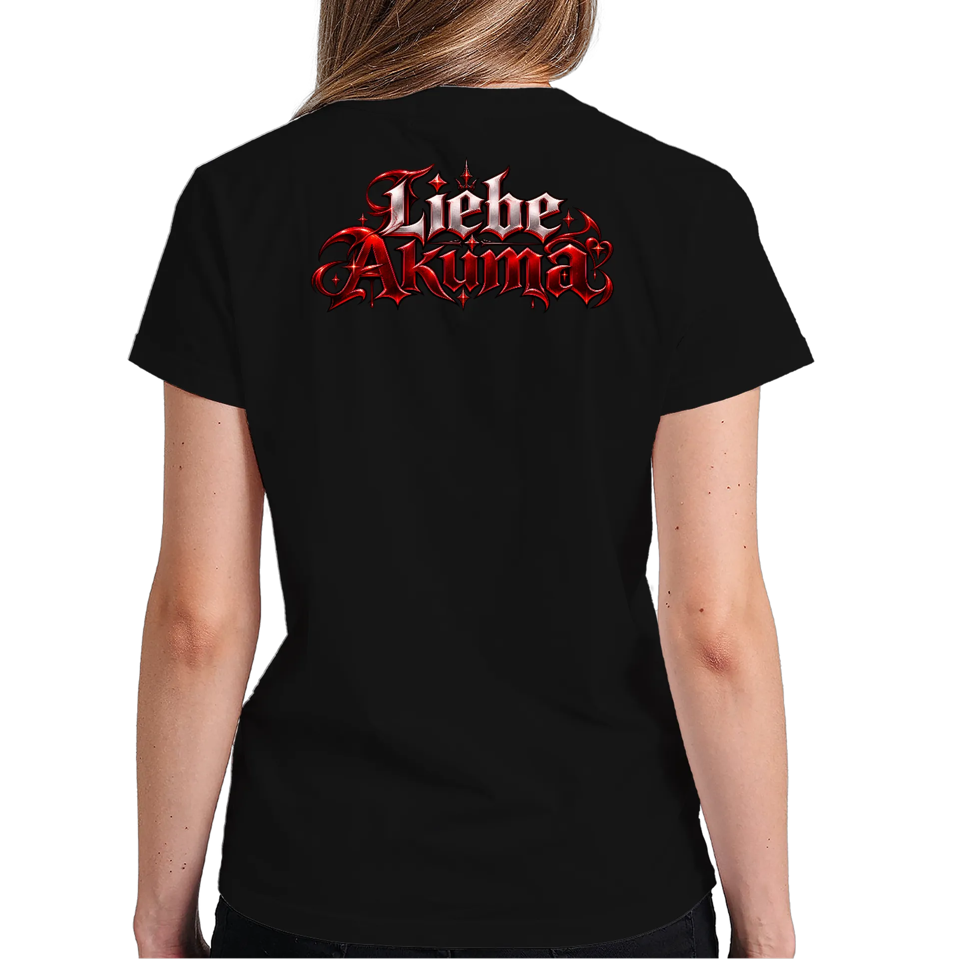 Camiseta Liebe Akuma Alegre de Liebe Akuma — imagem 5 de 6