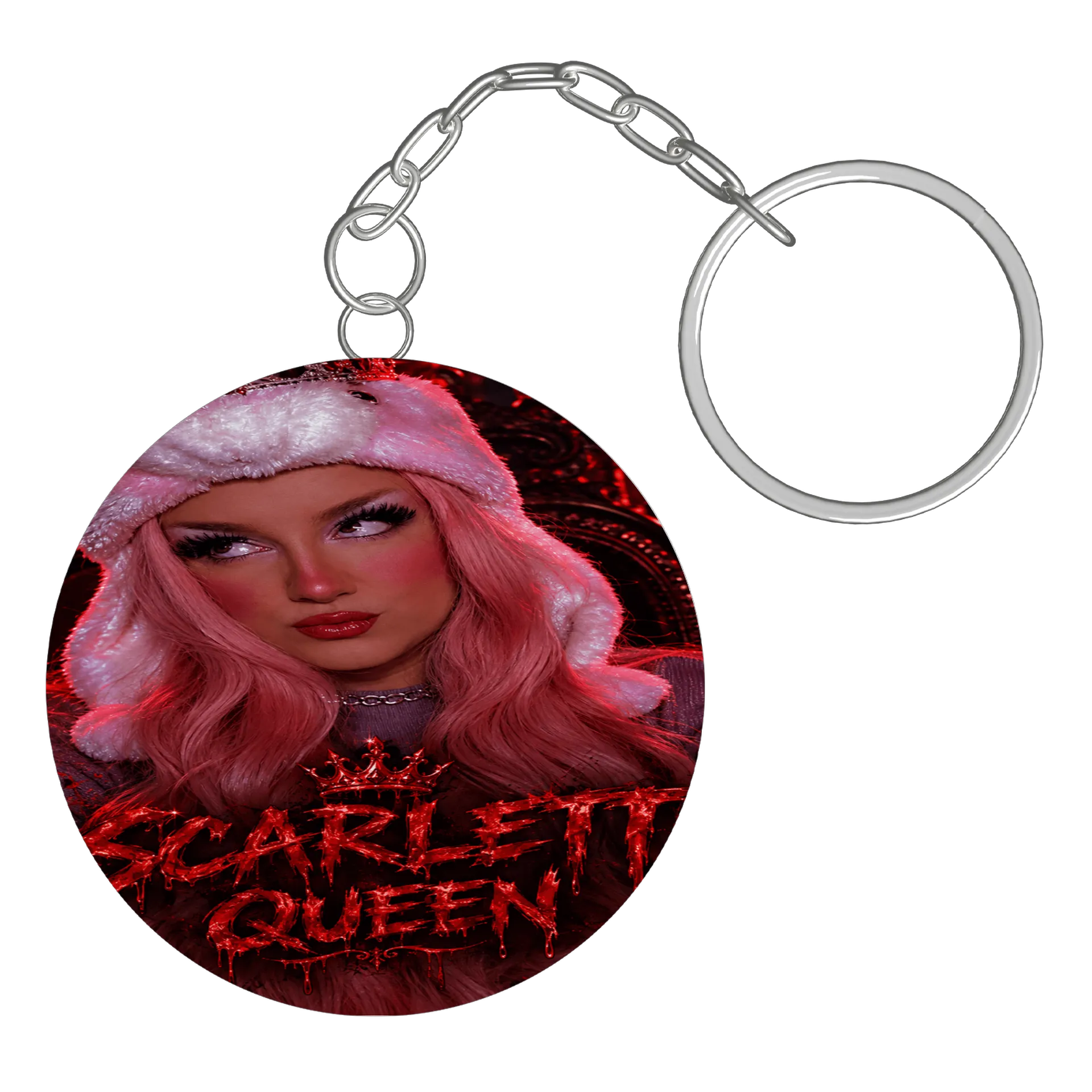 Chaveiro personalizado de Scarllett Queen — imagem 2 de 3