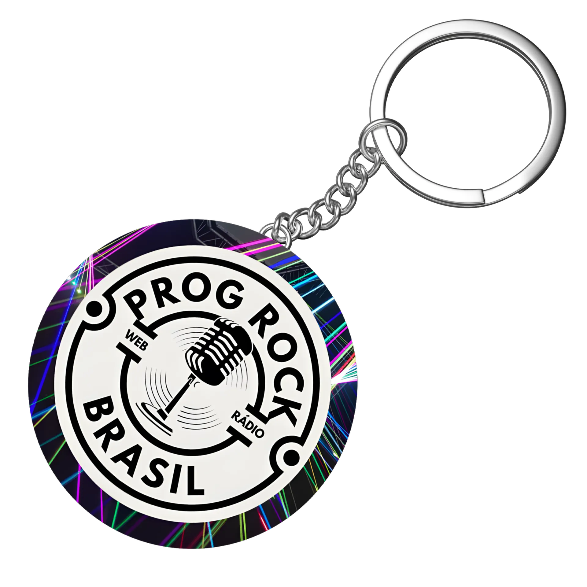 Chaveiro personalizado prog rock Brasil de RUN ROCK MUSIC — imagem 3 de 3