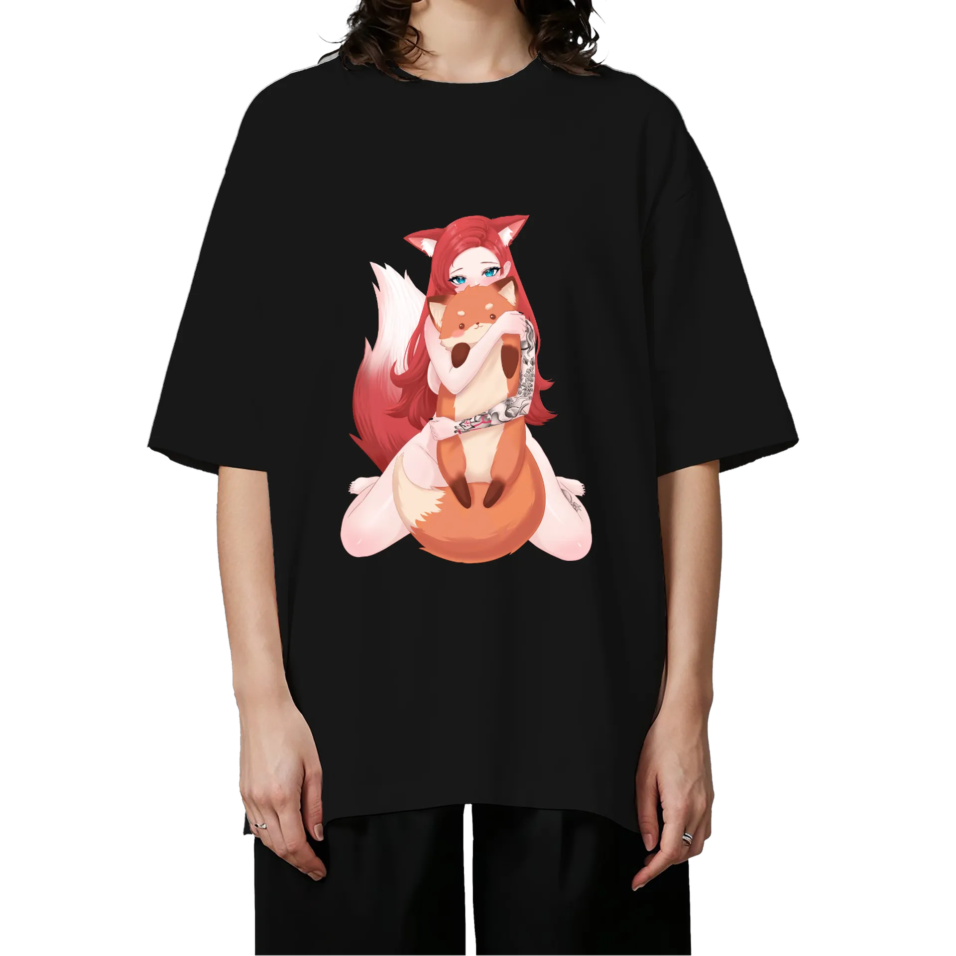 Camiseta Oversized Mermaid 🩷 Fix Collection 🦊 - Imagem 3