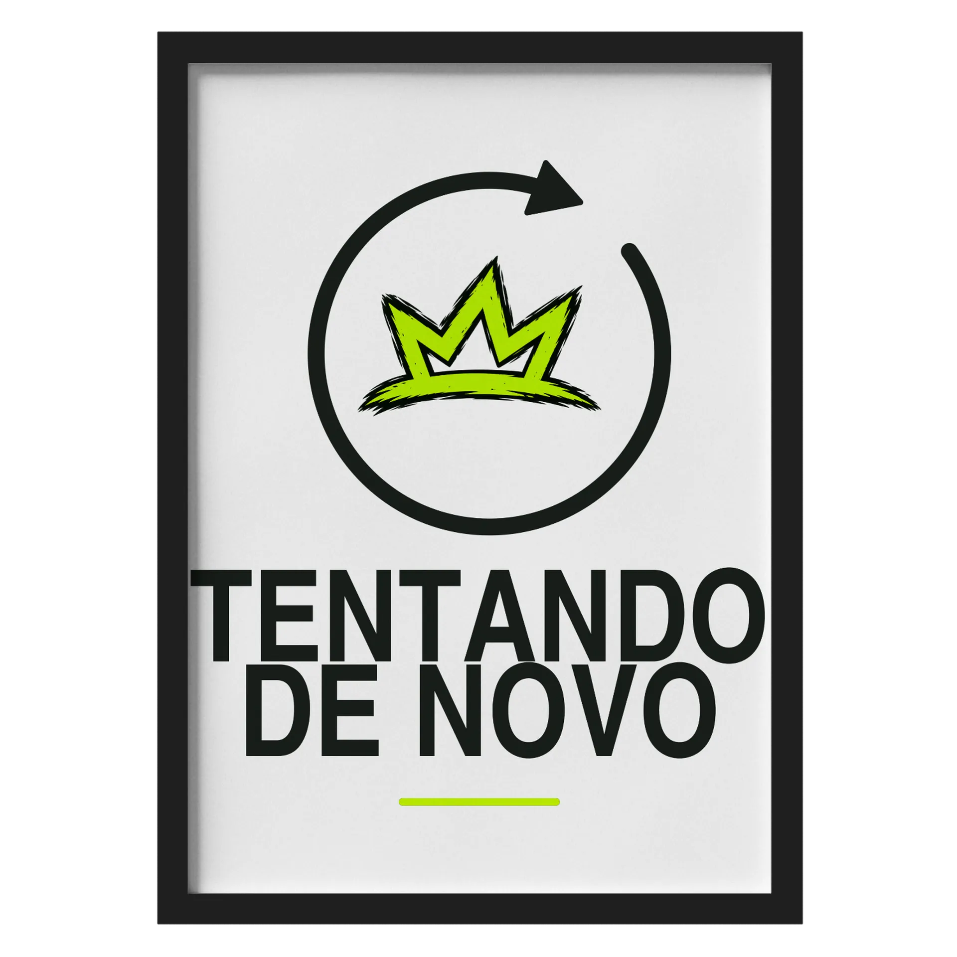 Quadro A3 personalizado Com Vidro - Imagem 1