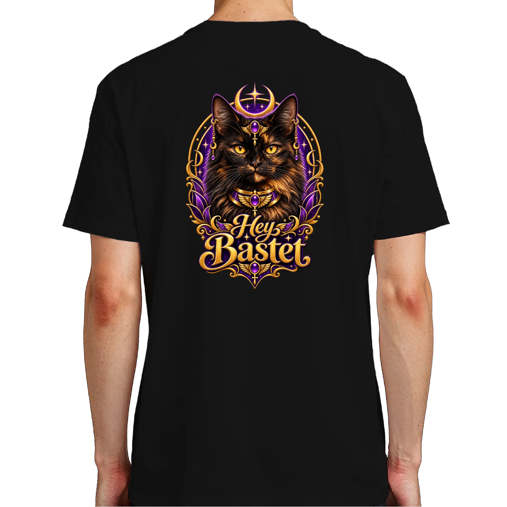 Camiseta Hey Bastet – Guardiã Felina de HeyBastet — imagem 6 de 6