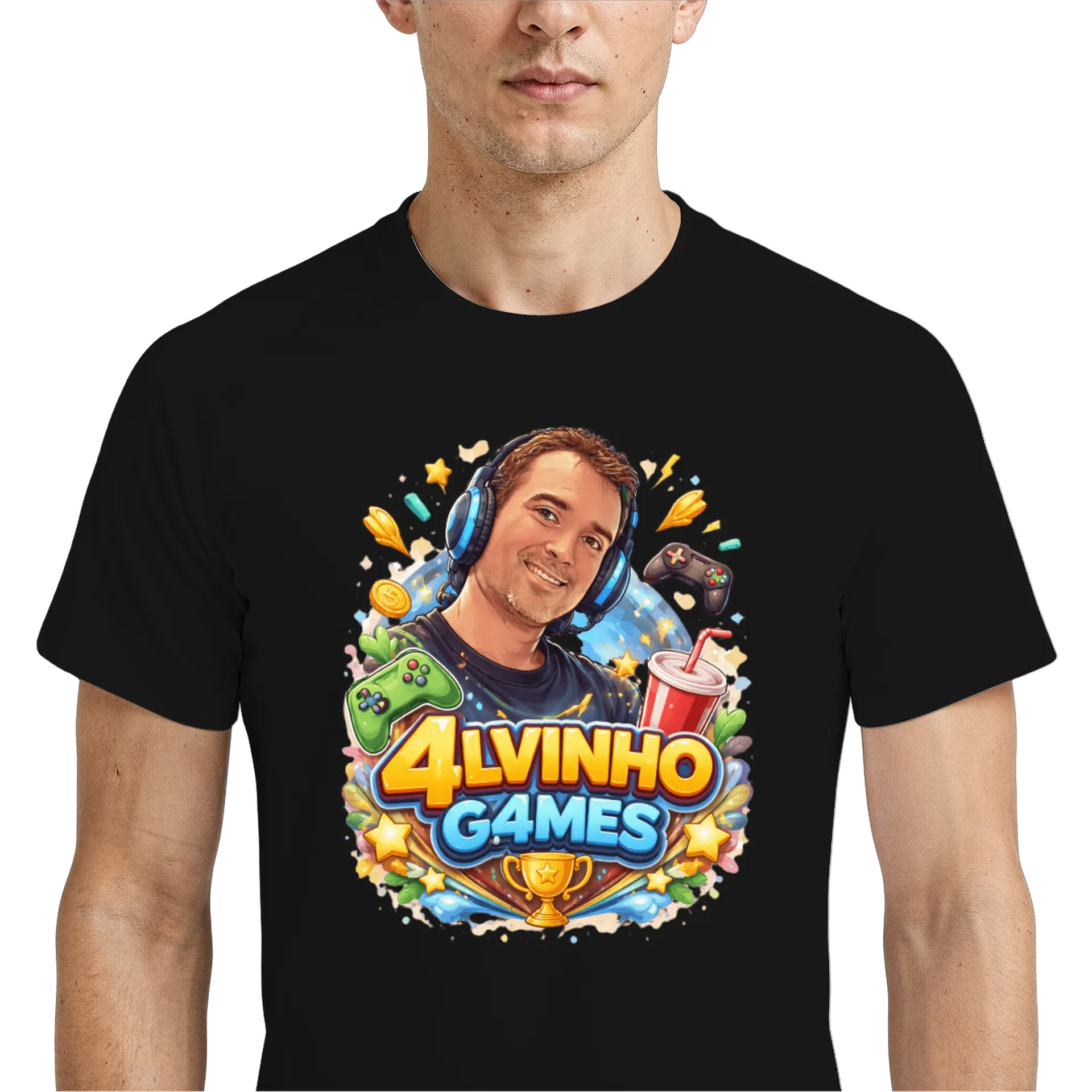 Camiseta DryFit Alvinho Games 2 - Imagem 4