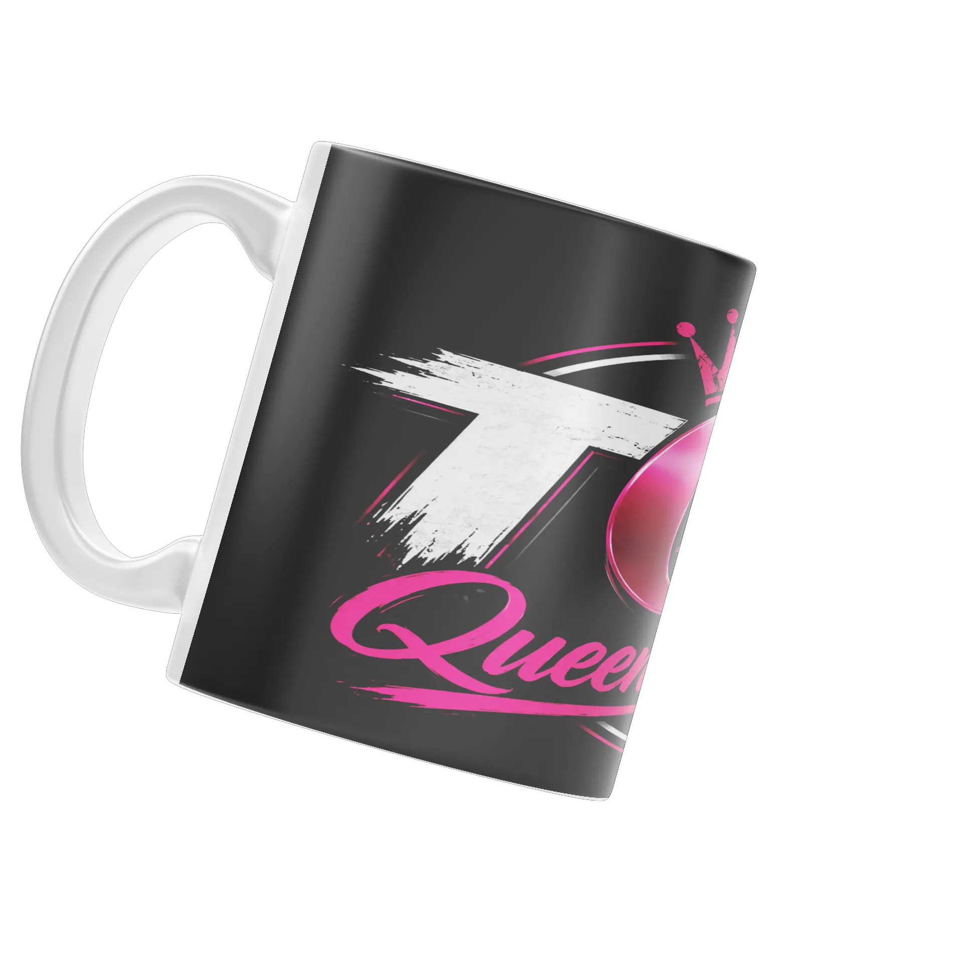 Caneca Porcelana Estampa Queen Iron Floppy Branco 325ml de Mikerlange placide