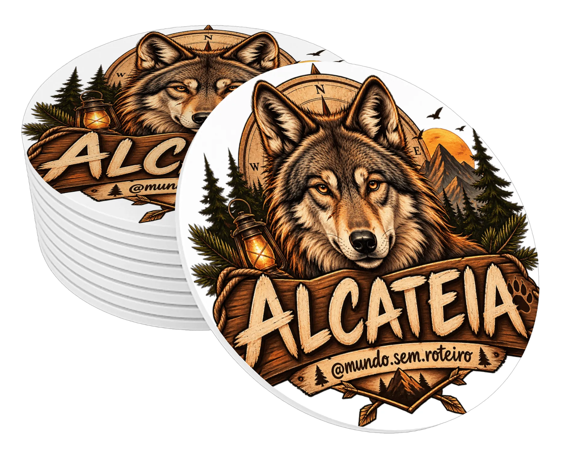 Porta-copo Alcateia  - Imagem 1