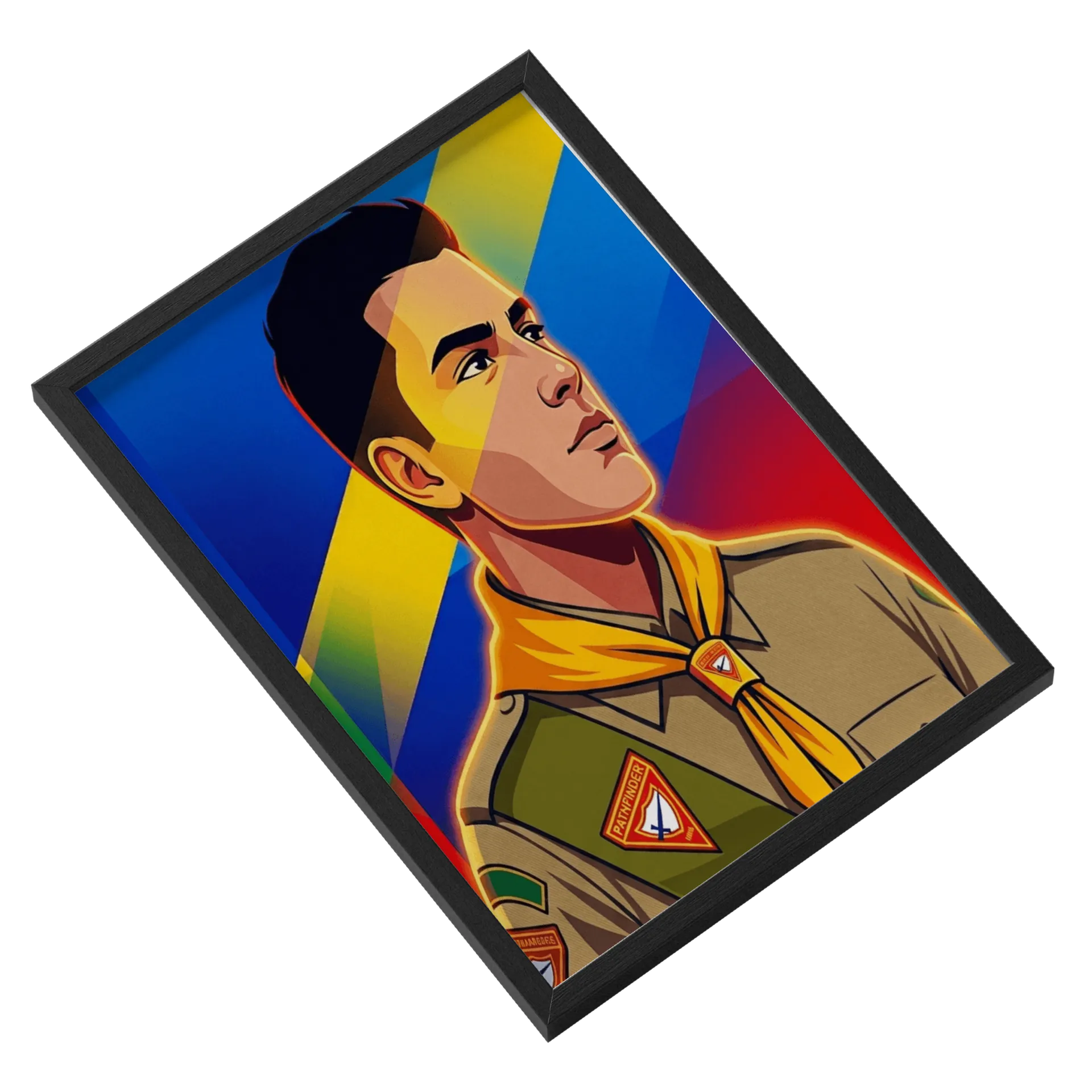Quadro Desbravador A3 personalizado  - Imagem 2