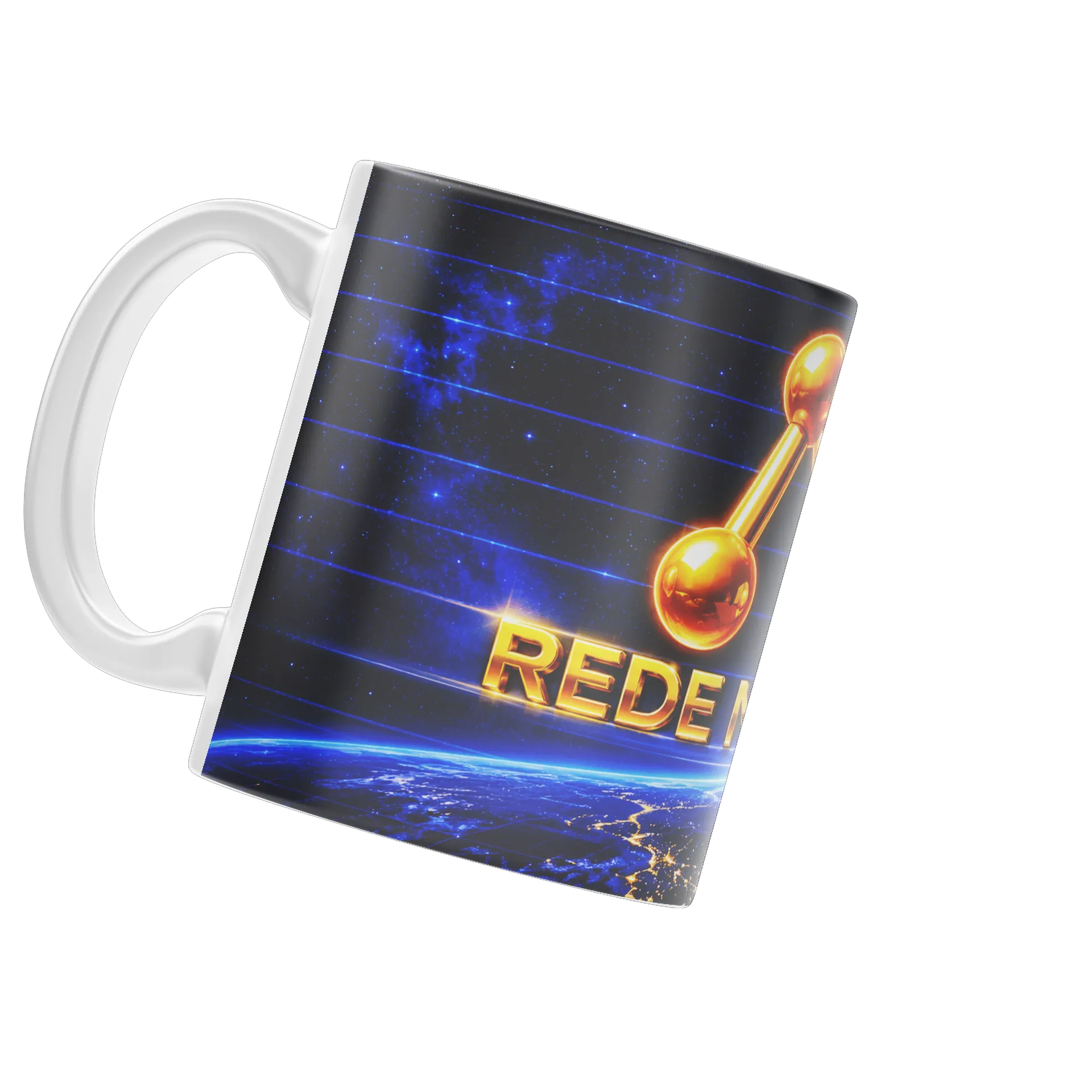 Caneca Rede Manchete 1 | Somos Tokufans - Imagem 4