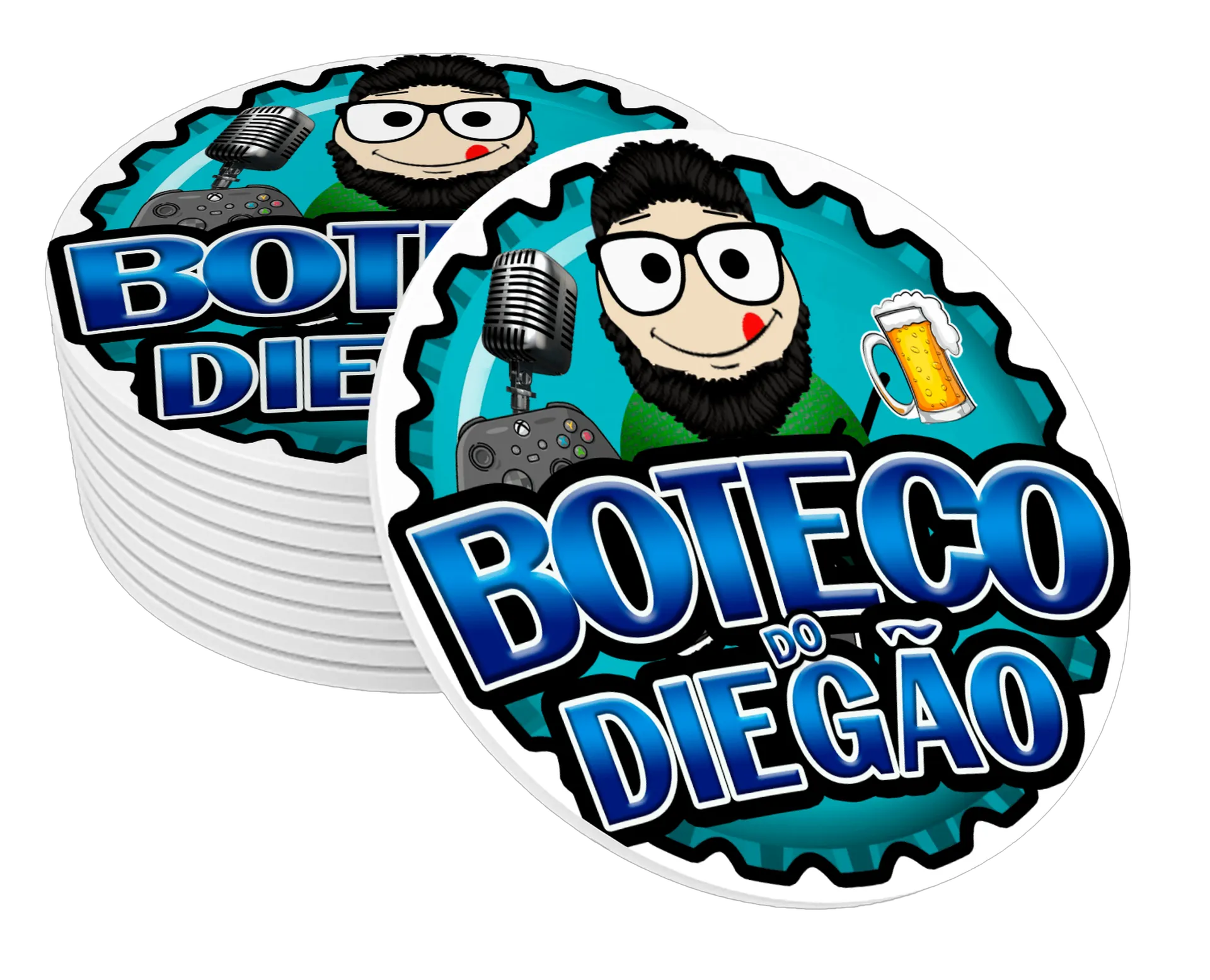 Porta-copos Boteco do Diegão de Diego Palma — imagem 1 de 3
