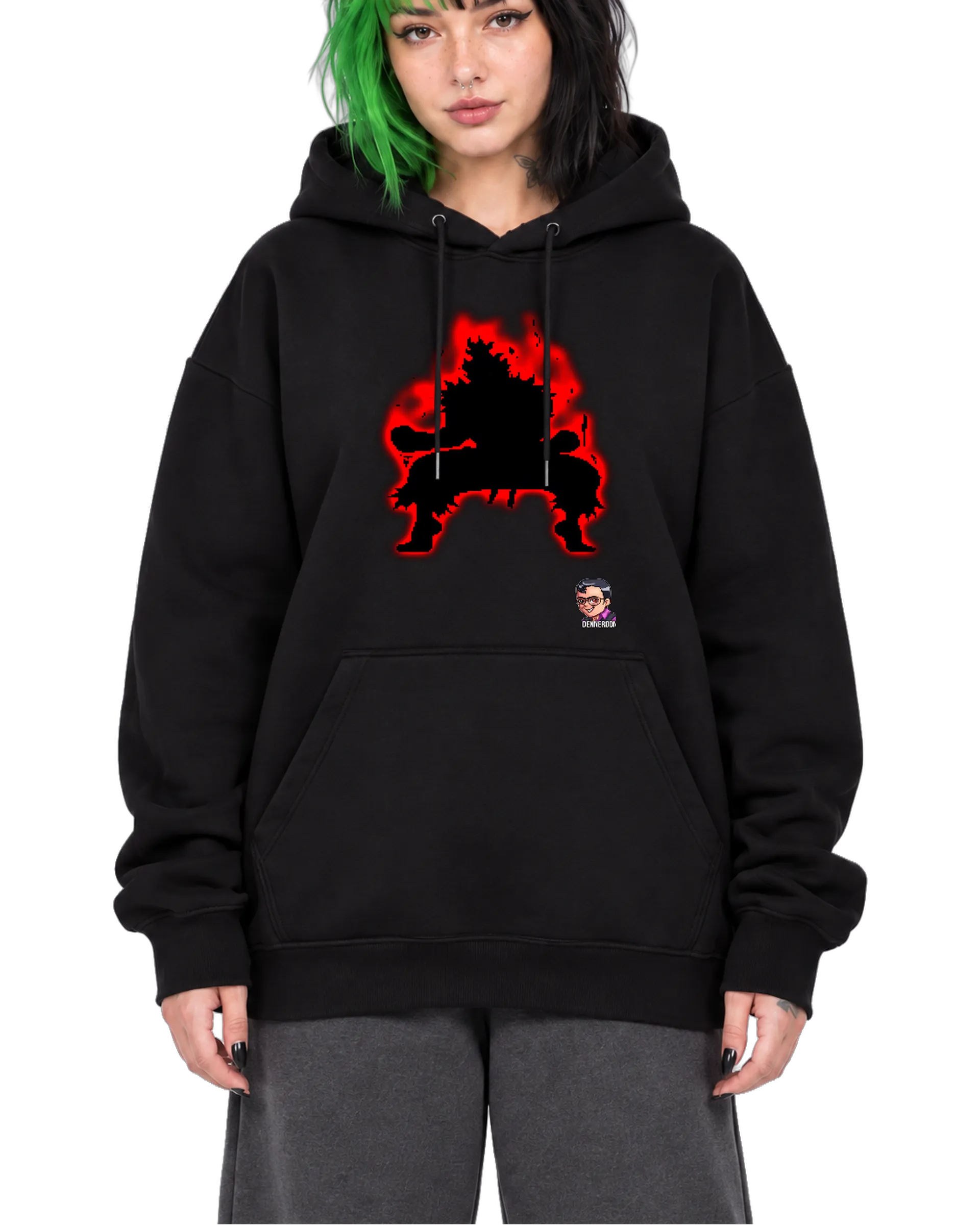 Blusa de moletom akuma - Imagem 1