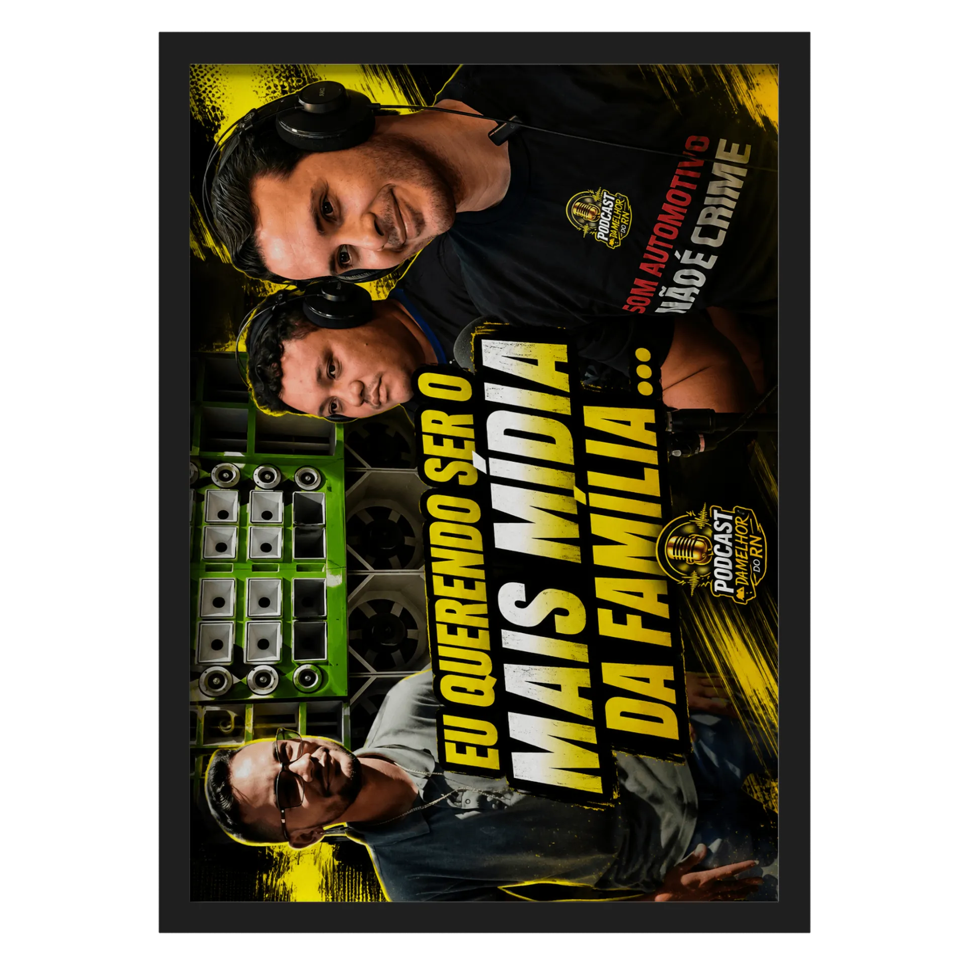 Quadro A3 personalizado Com Vidro - Imagem 1