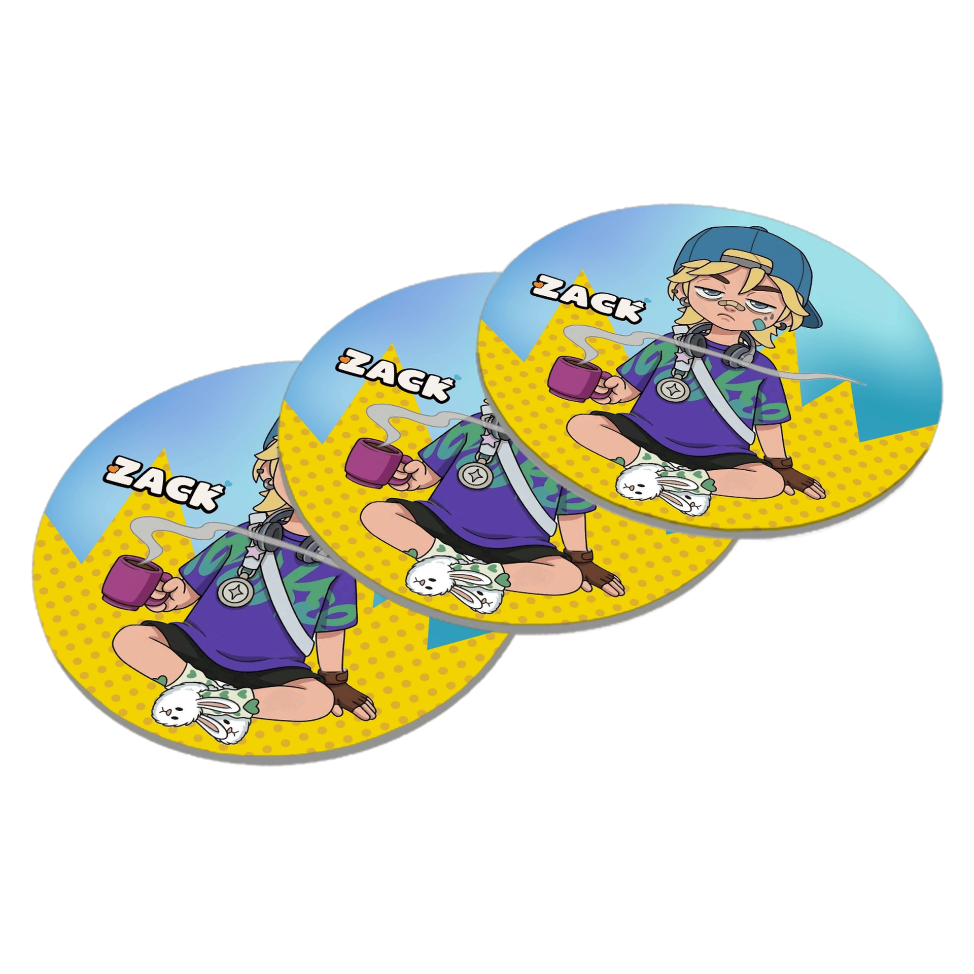 Porta-copos personalizado de Ezequiel Medeiros