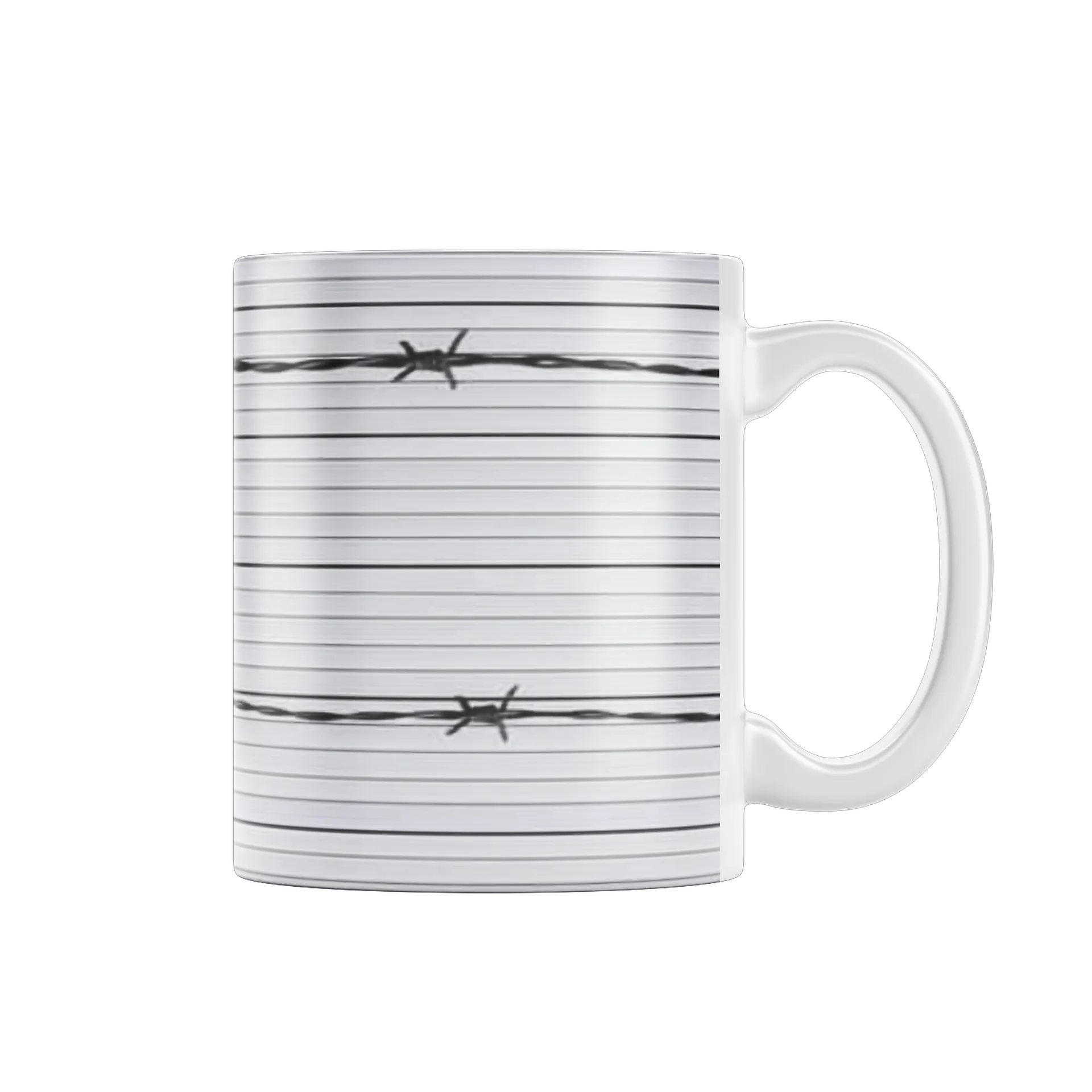 Caneca Porcelana Gato Não Toque 325ml - Imagem 1