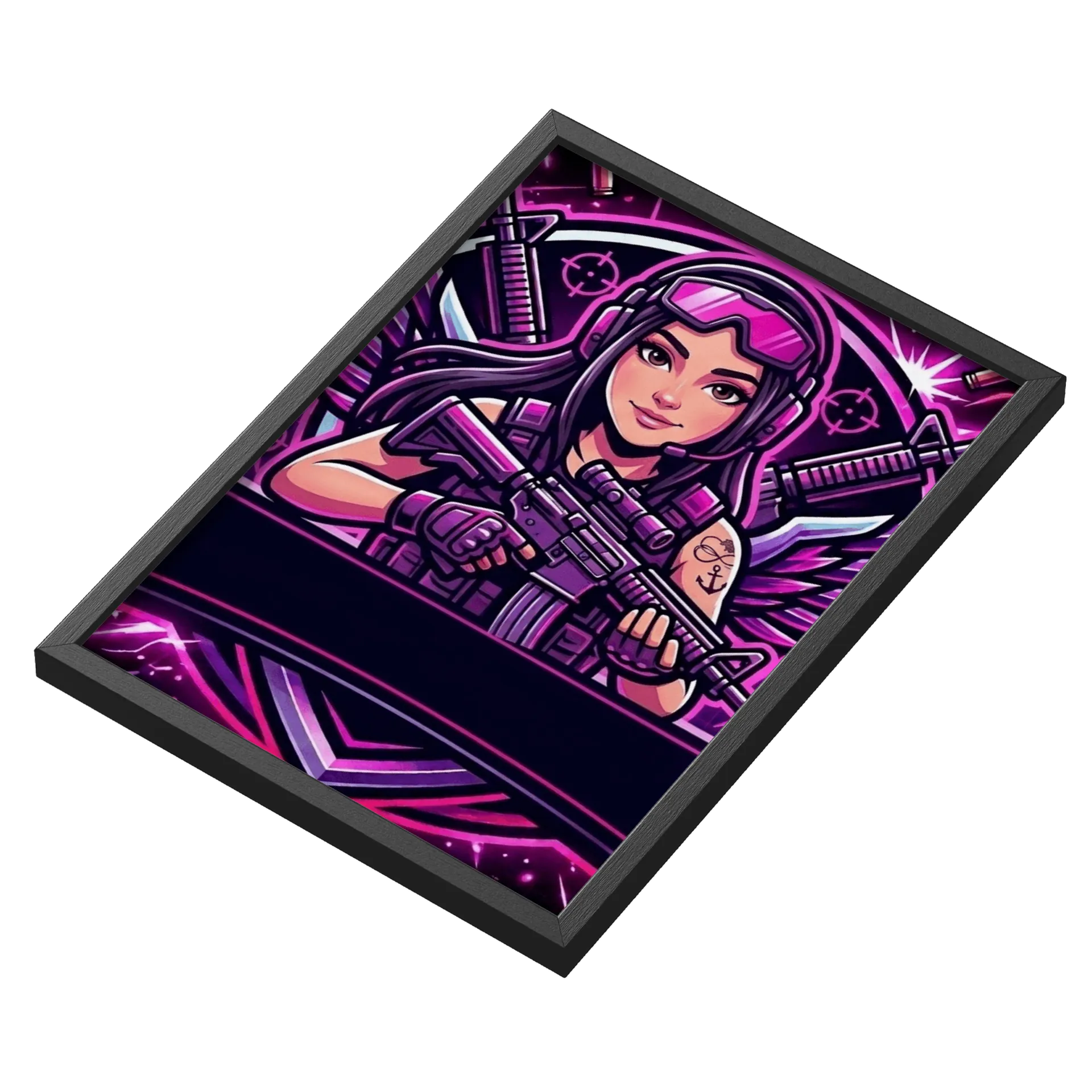 Quadro A3 personalizado Com Vidro - Imagem 3