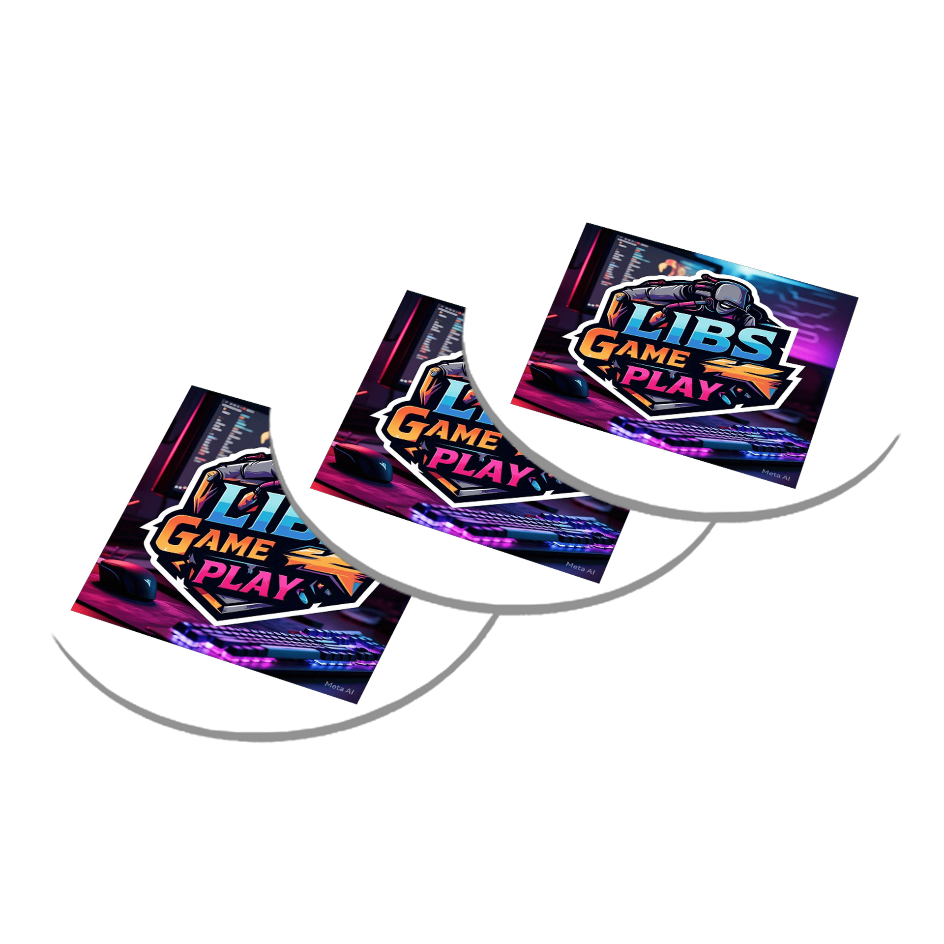 Porta-copos personalizado de Libs game play 