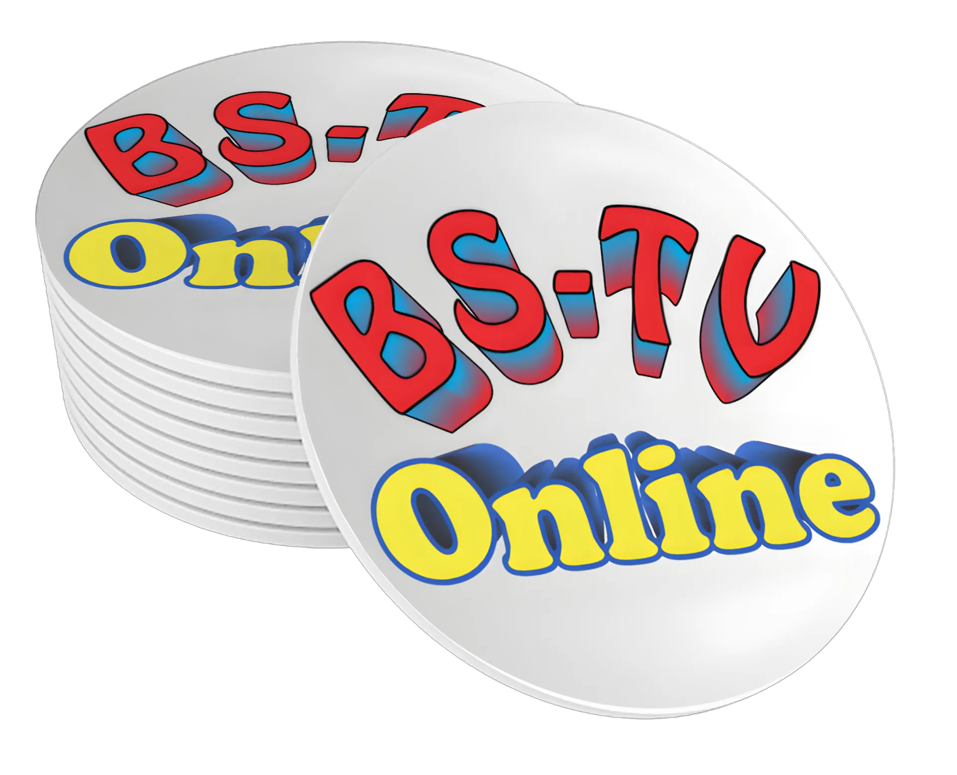 Porta-copos Letra BS-TV Online de BS-TV Online — imagem 1 de 3