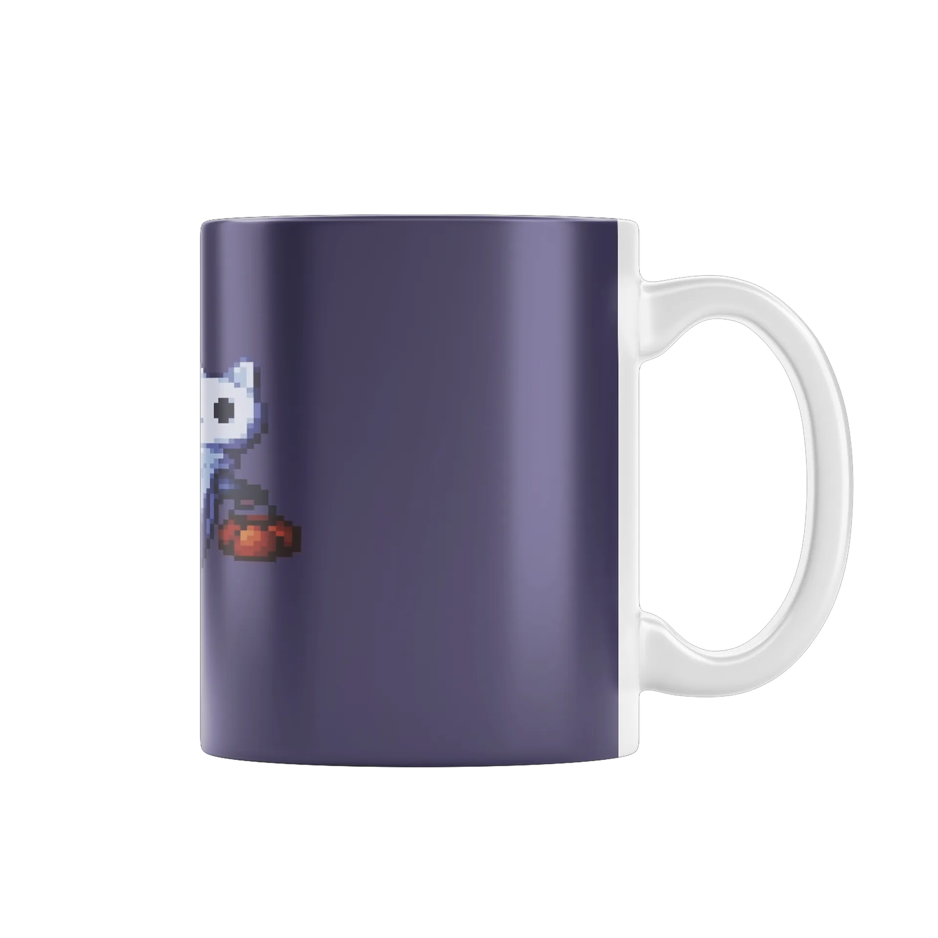 Caneca Pixel Gato Fantasminha 325ml - Imagem 1