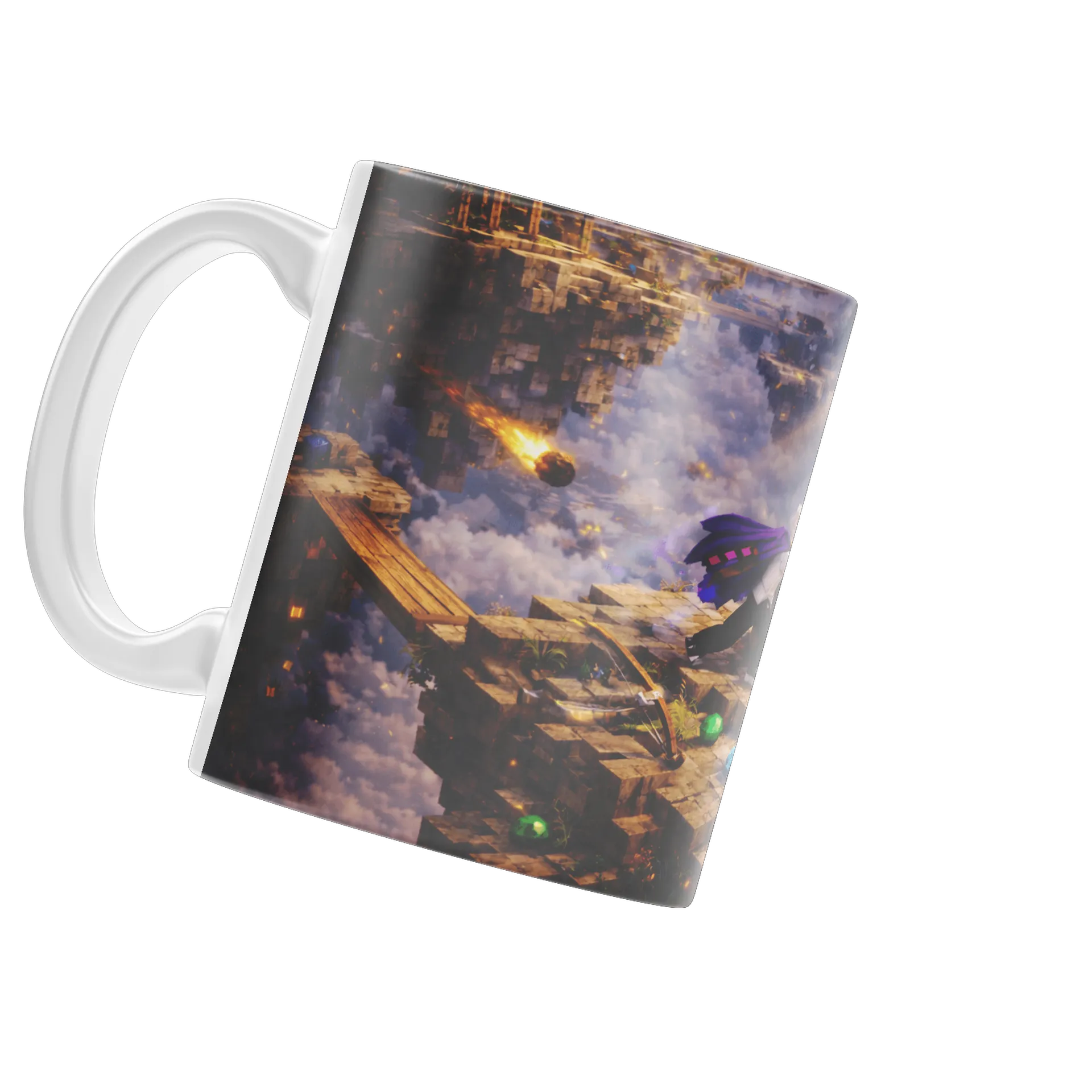 Caneca de Porcelana - Bedwars Edition 325ml de GabrielFalcon10