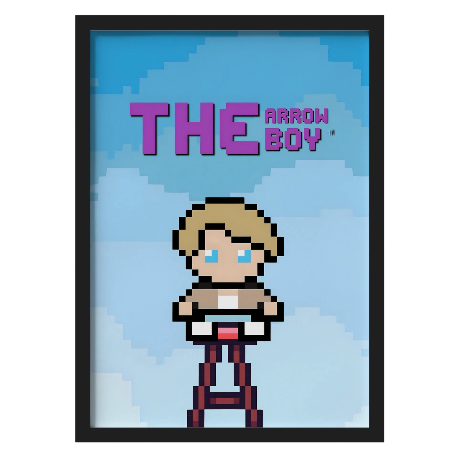 Quadro A3 Com Vidro | The Arrow Boy - Imagem 1
