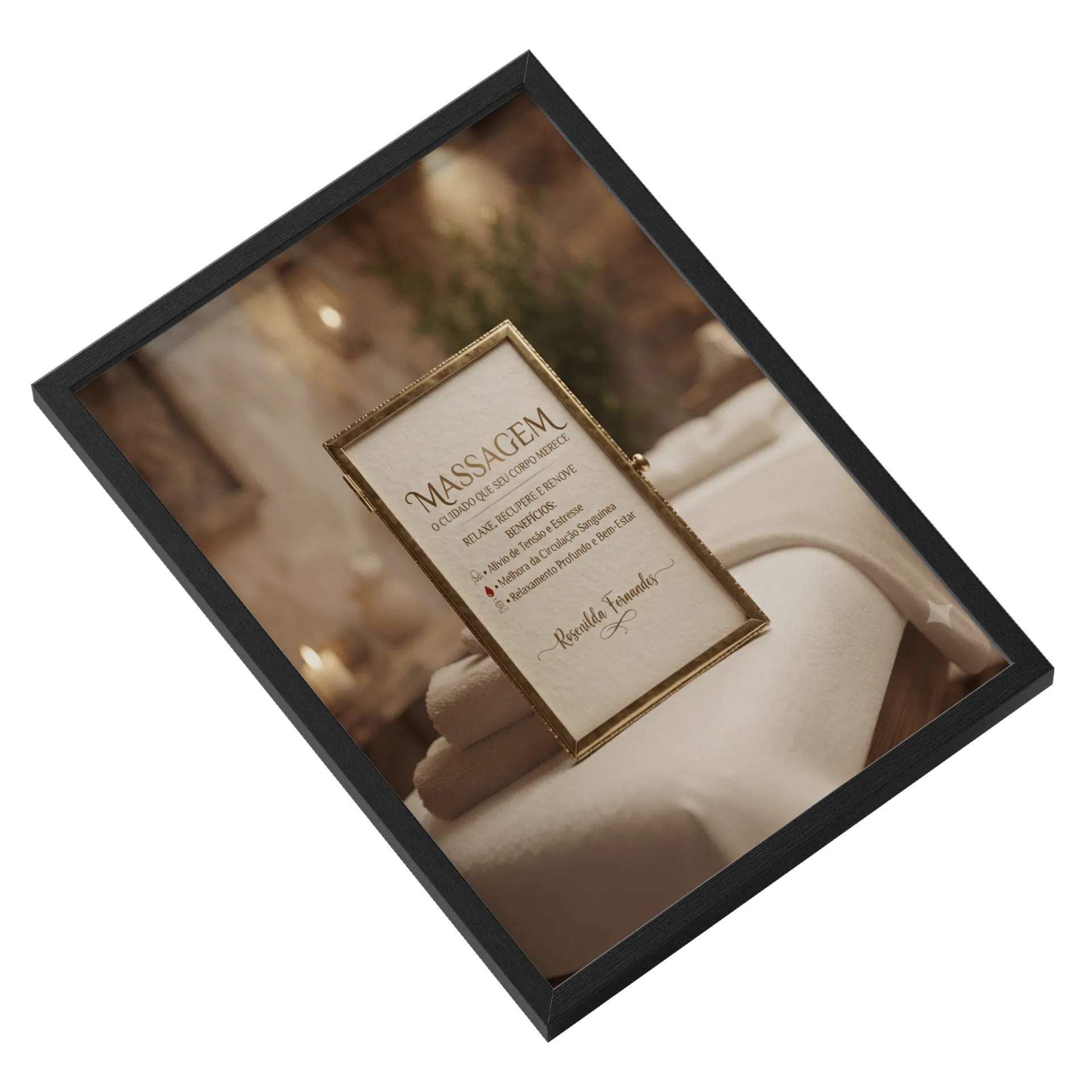 Quadro A3 personalizado de Loja virtual  Rosenilda Fernandes  — imagem 2 de 3
