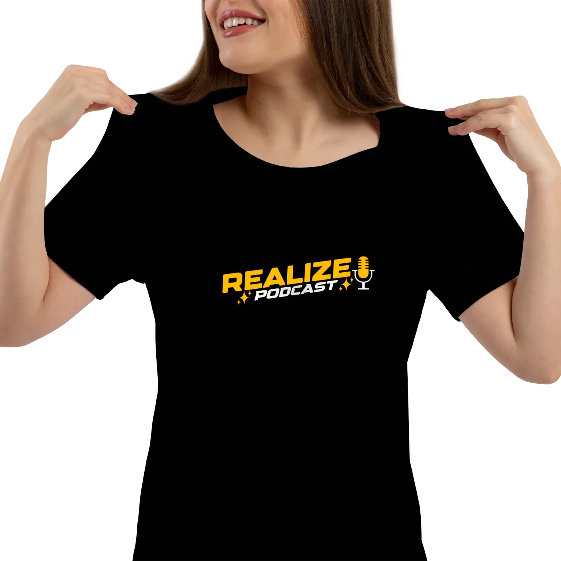 Camiseta personalizada de Realize Podcast