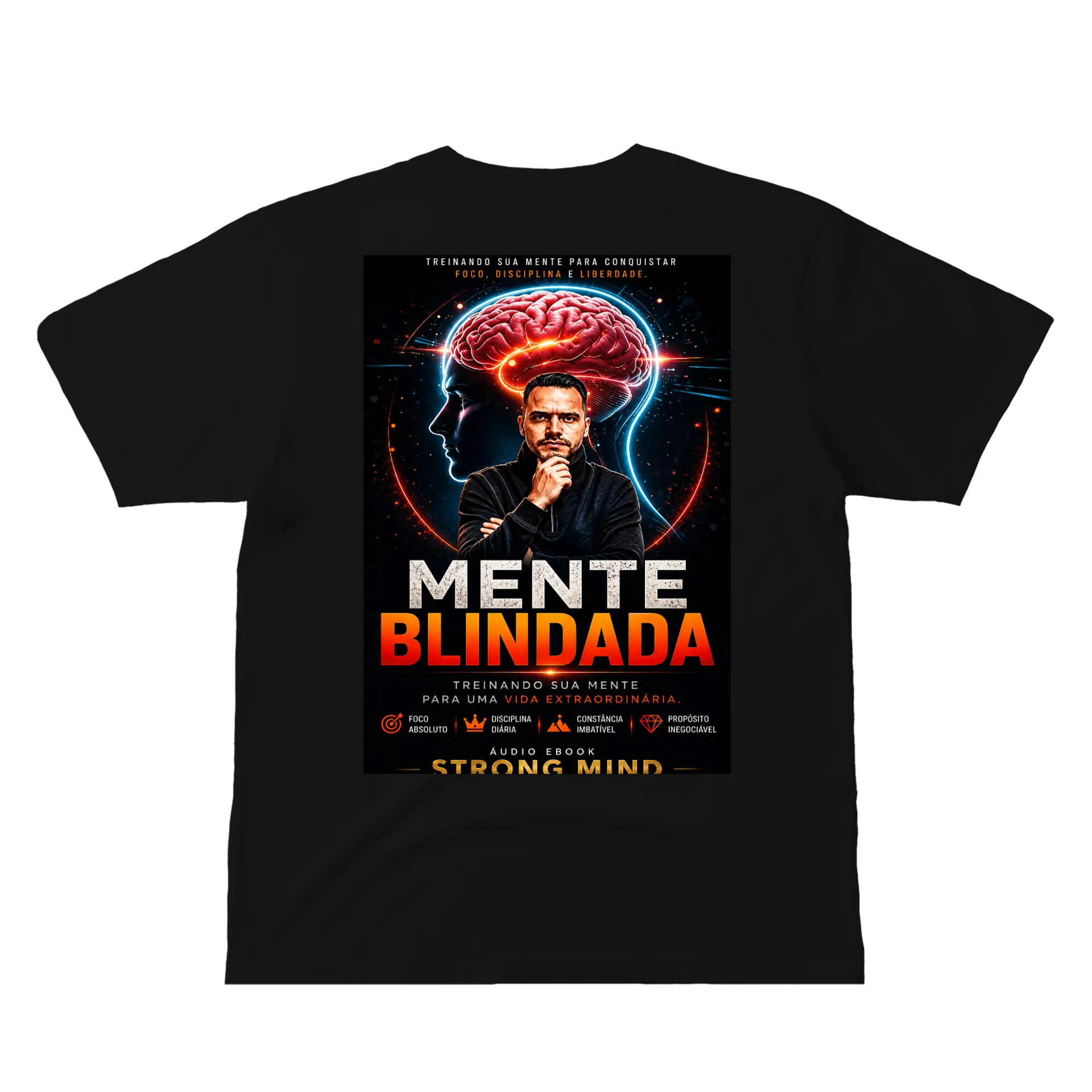 Camiseta Strong Mind  de ErinaldoJose — imagem 2 de 6