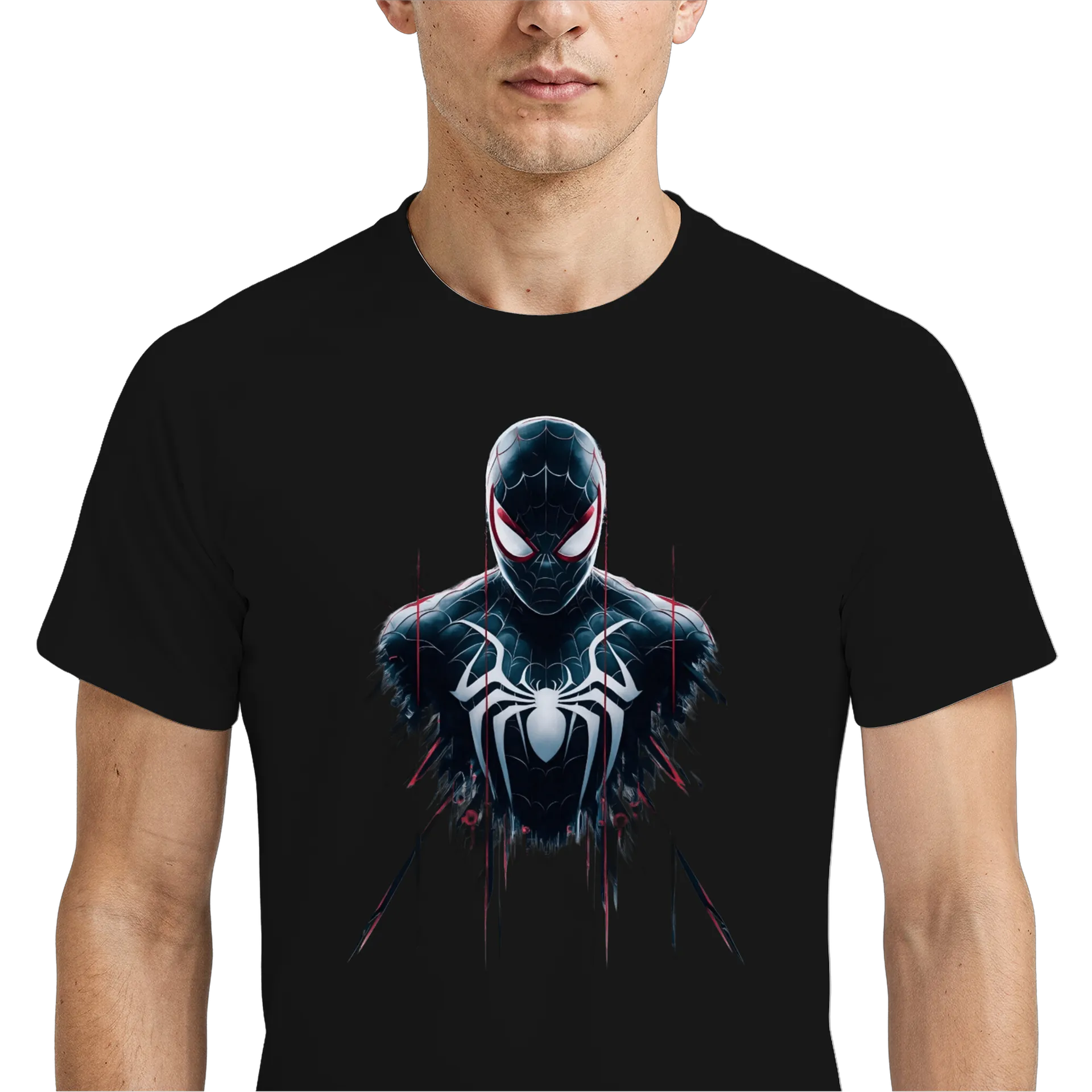 Camiseta Dry Fit Homem-Aranha Estampa Personalizada 100% - Imagem 4