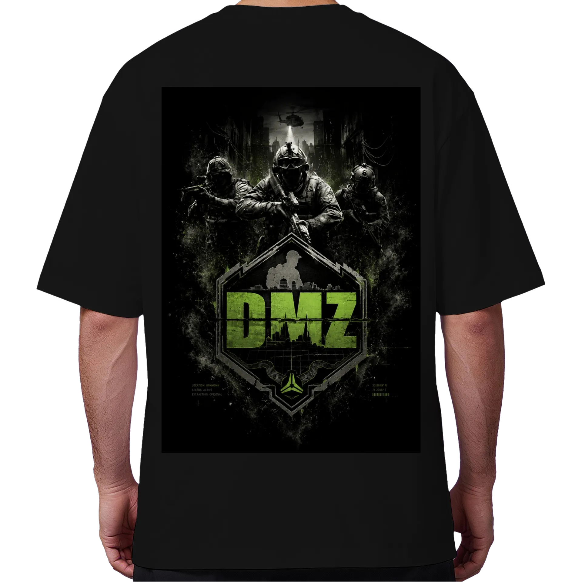 Camiseta Oversized DMZ MW2 - Imagem 6