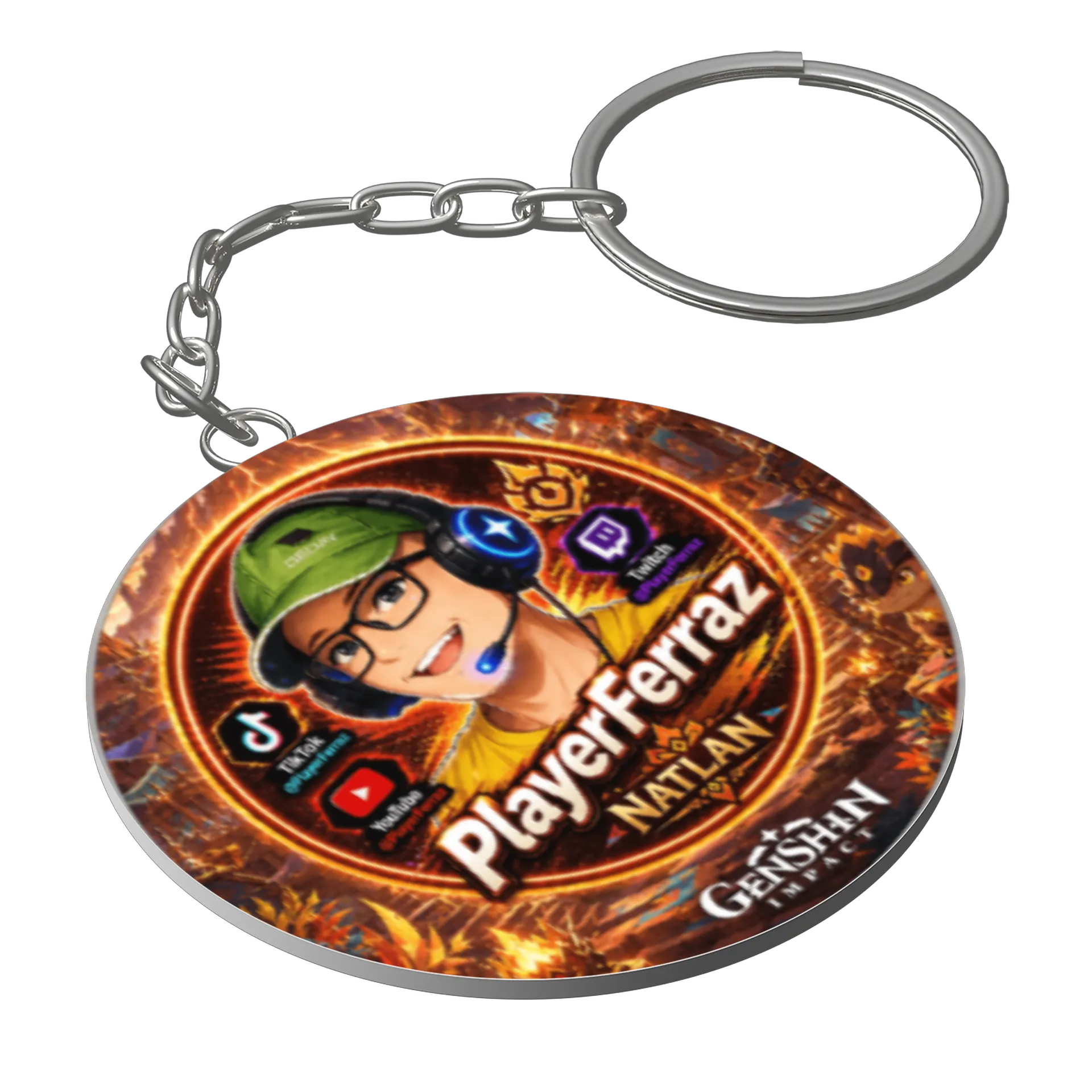 Chaveiro Natlan by PlayerFerraz - Imagem 1
