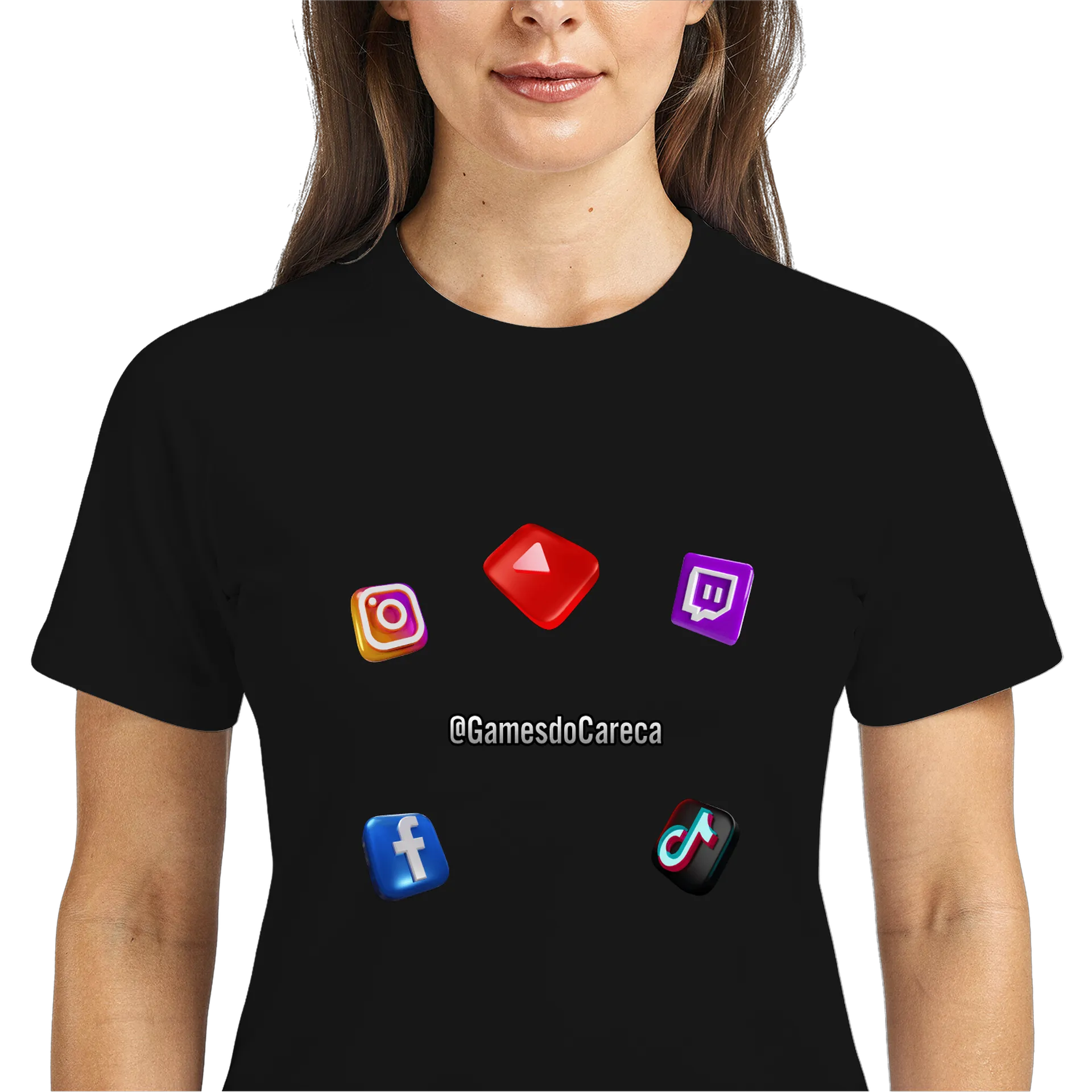 Camiseta DryFit de GamesdoCareca — imagem 3 de 6